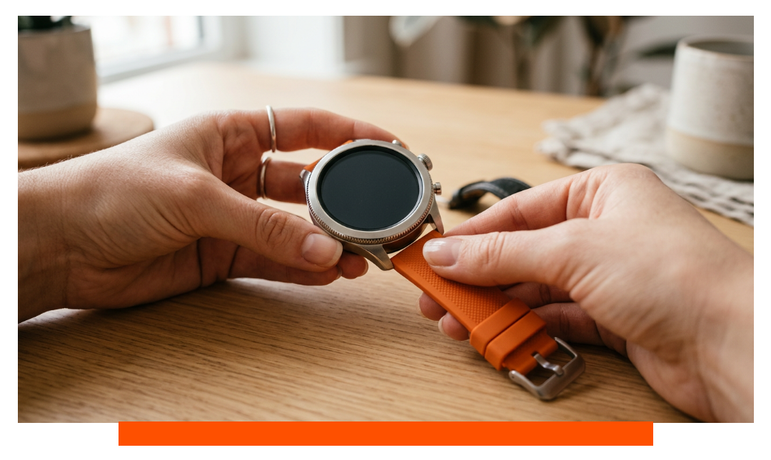 Changing the Samsung Galaxy Watch strap