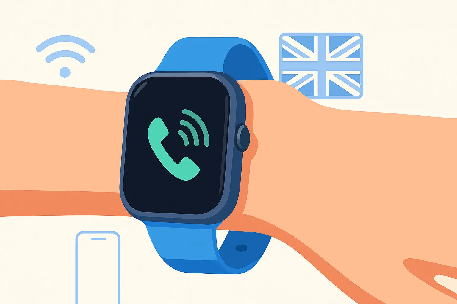 Can I make calls from my smartwatch without a phone?