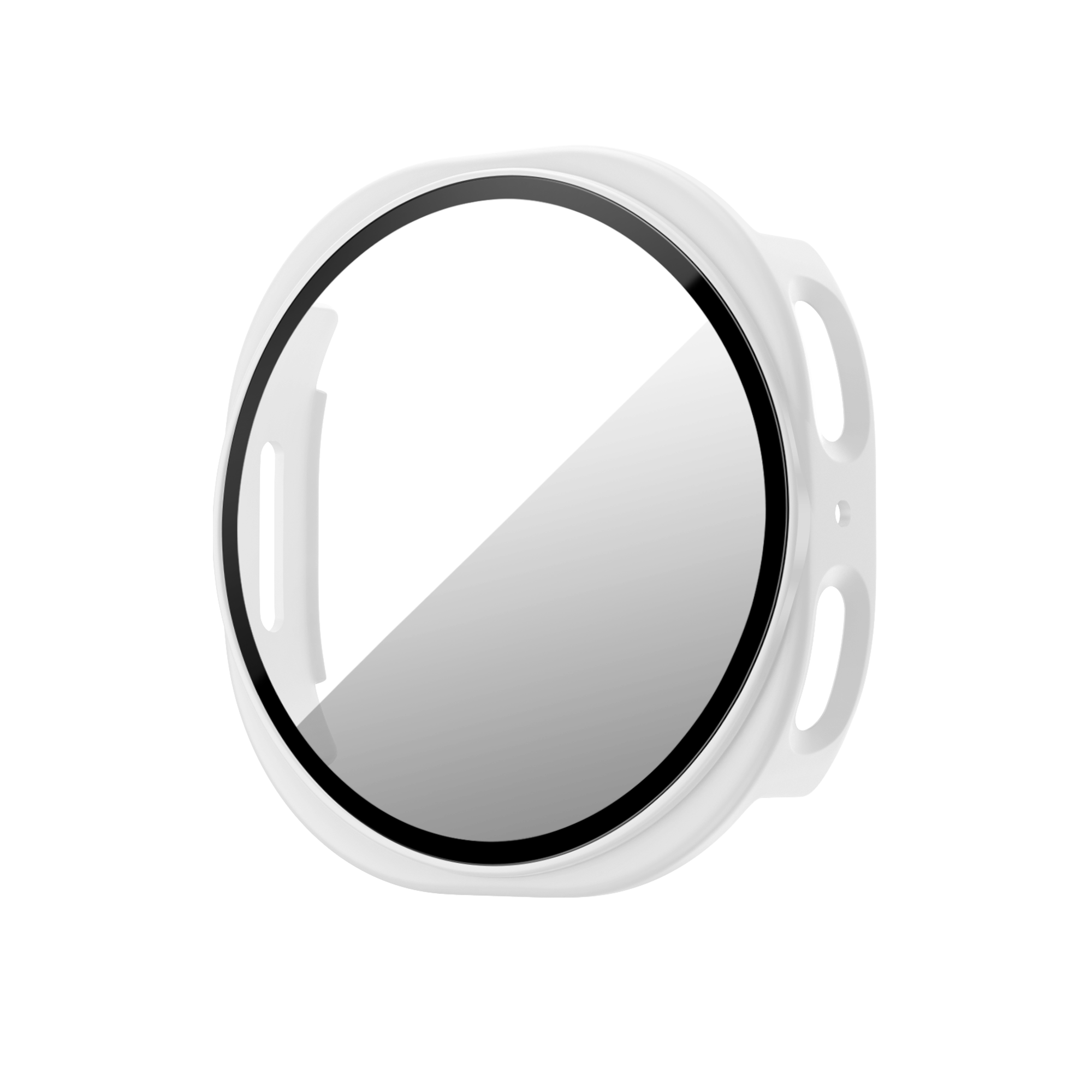 Bandz Funda PC con vidrio Samsung Galaxy Watch 8 - 44mm (blanco)