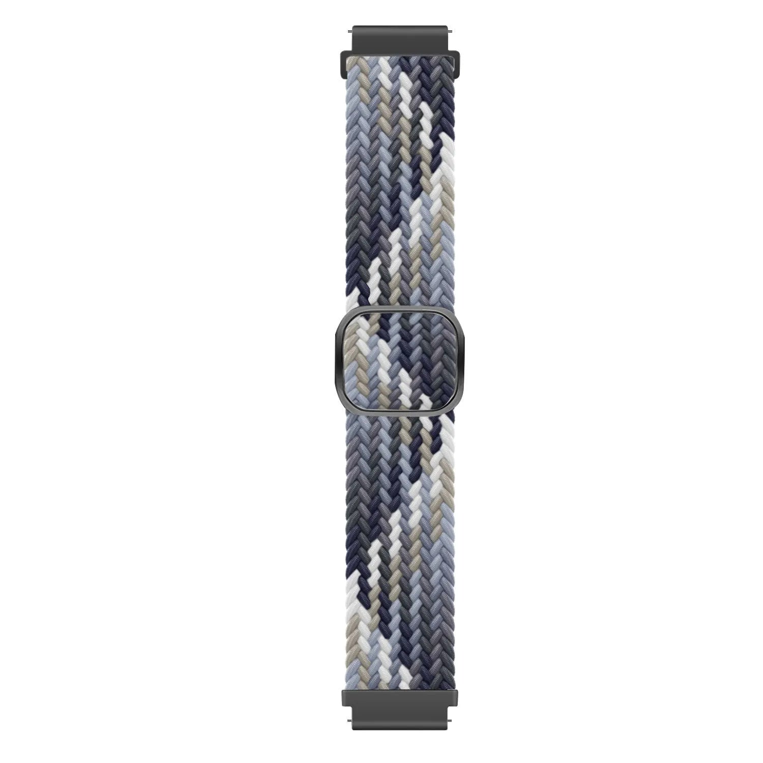 Amazfit GTR Mini Adjustable Braided Strap (Black/White)