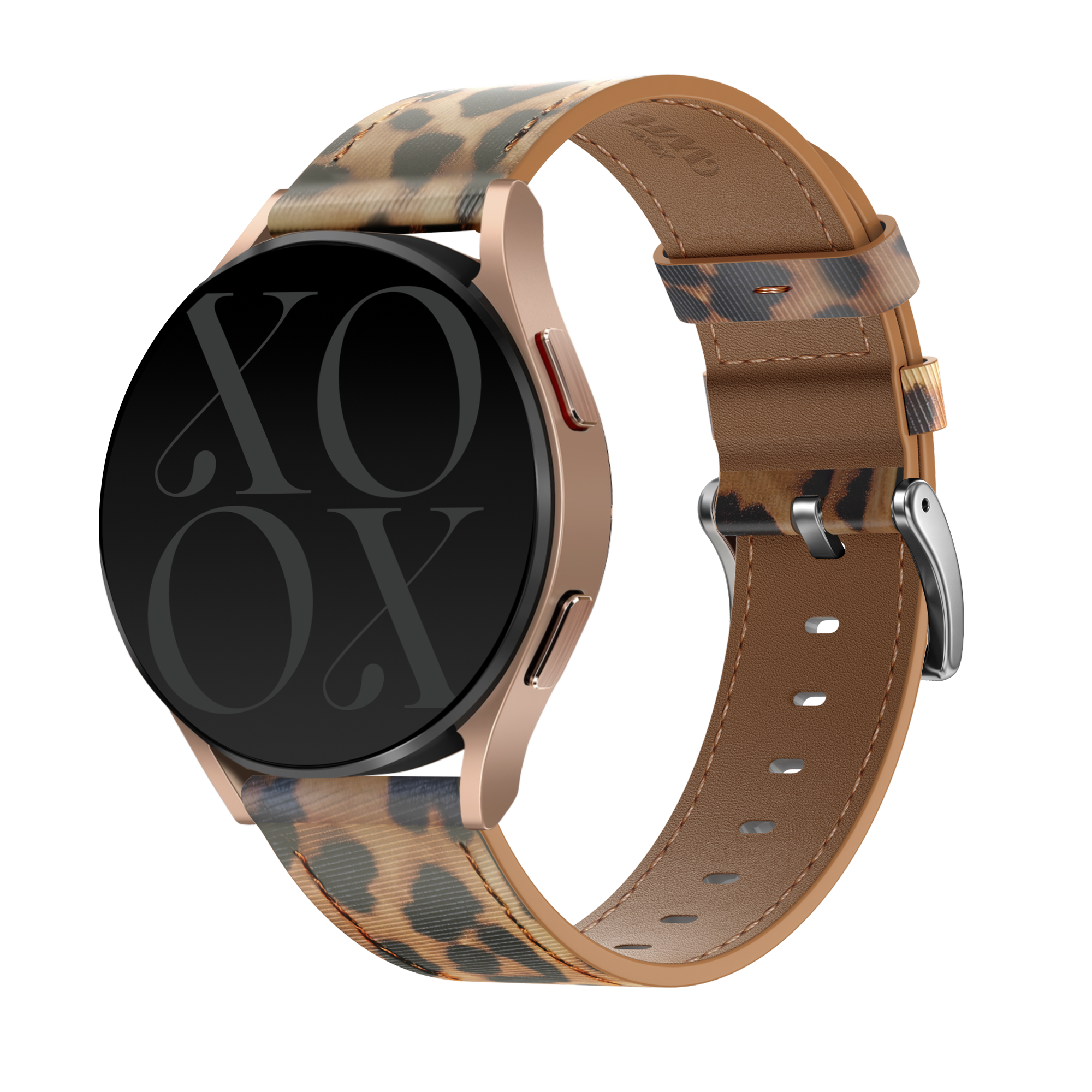 xoxo Wildhearts Garmin Venu 2 Plus Lederarmband (Leopard)