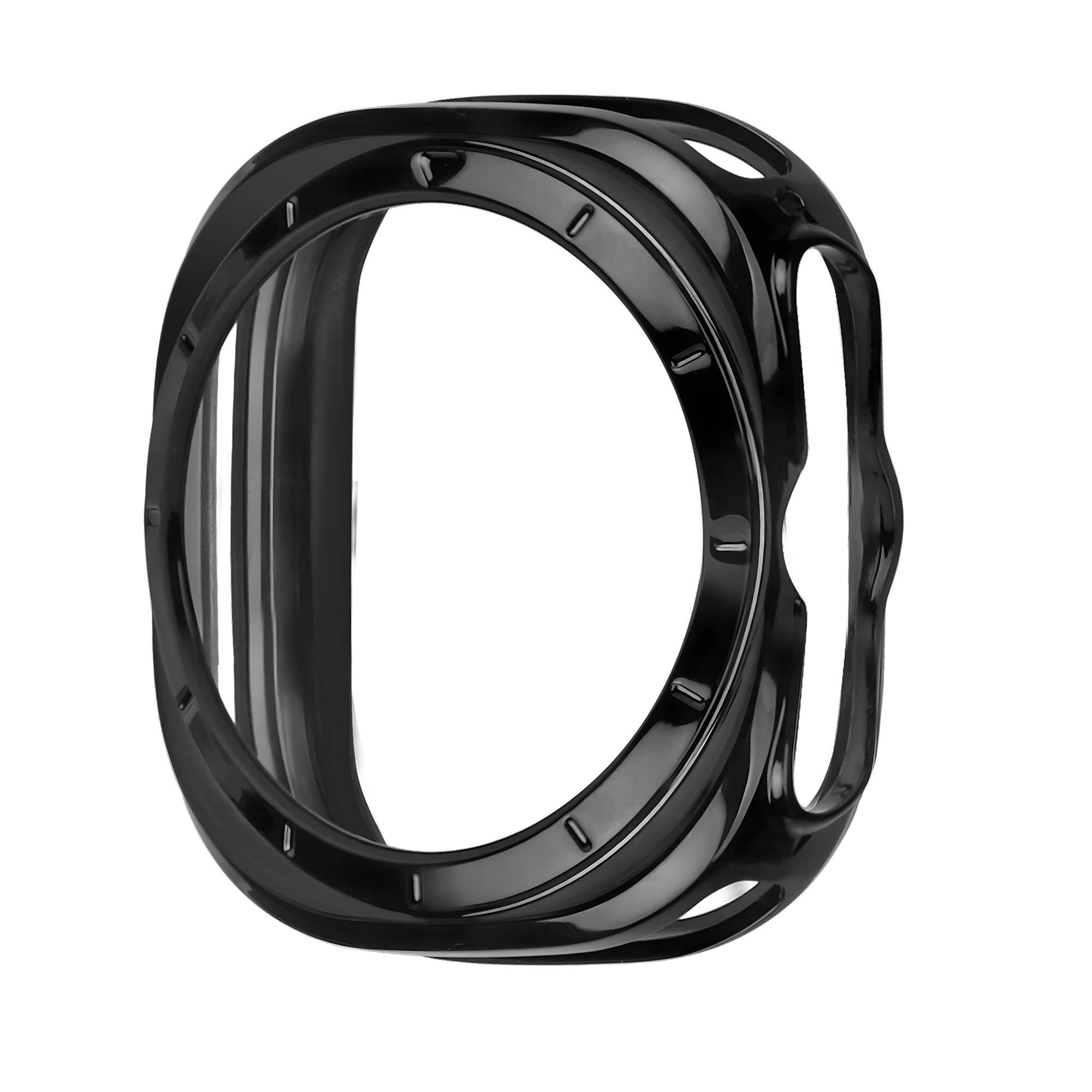Bandz Funda TPU galvanizado Samsung Galaxy Watch Ultra (negro)