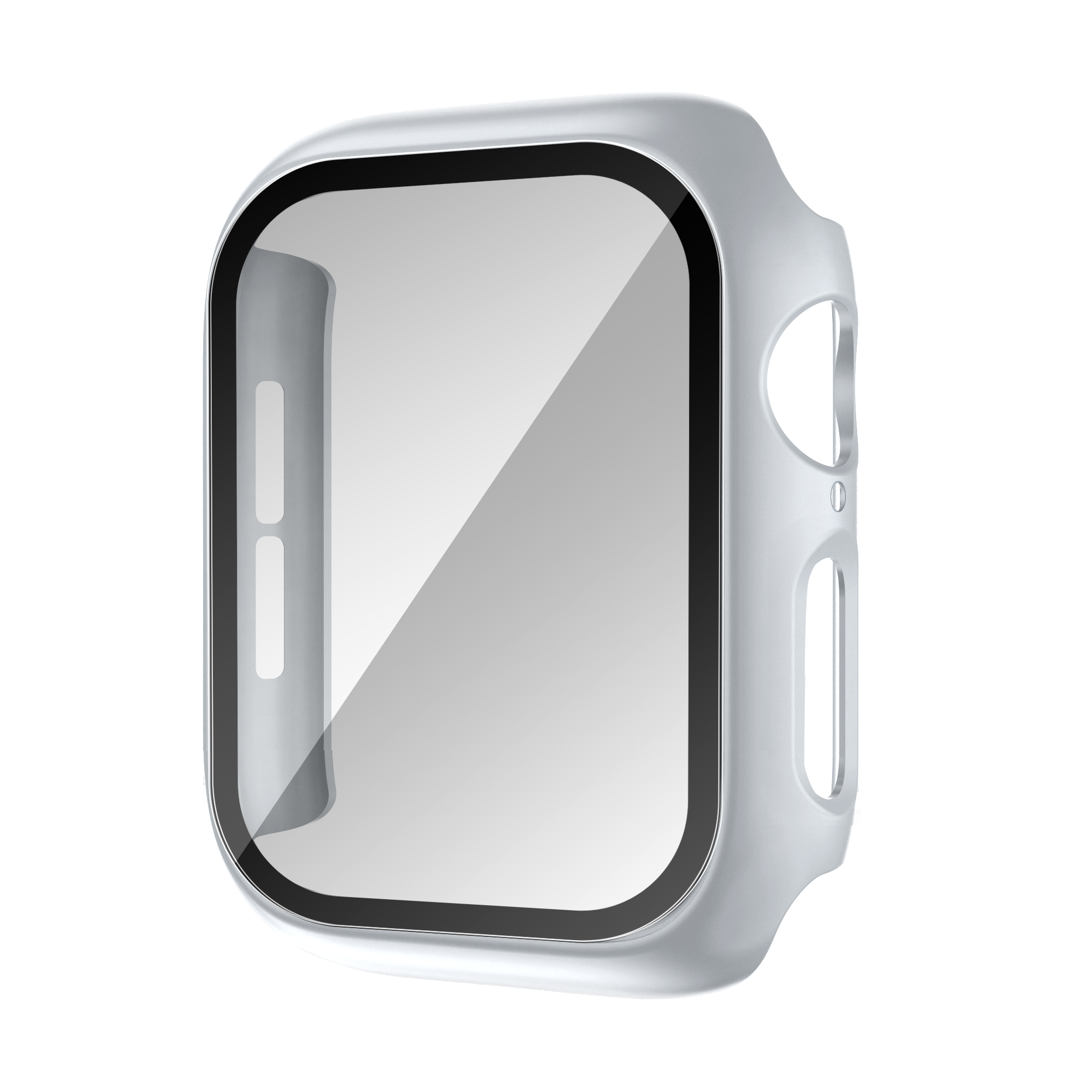 Bandz Funda PC con vidrio Apple Watch 10 - 42mm (plateado)