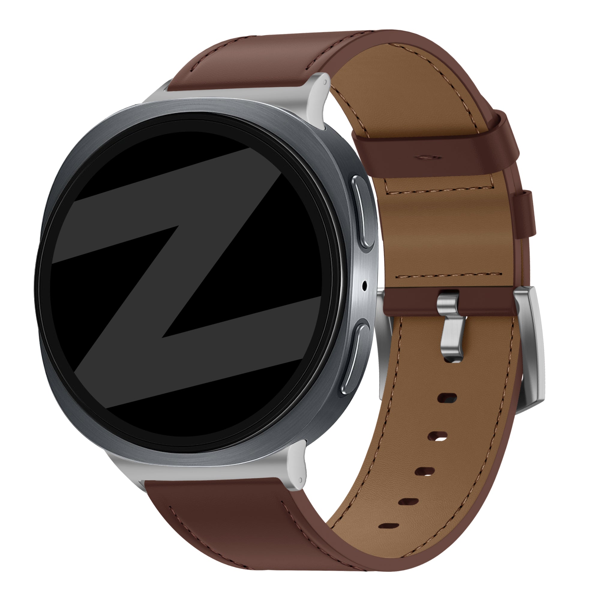 Bandz Correa cuero 'Classic' Samsung Galaxy Watch 8 Classic (marrón)