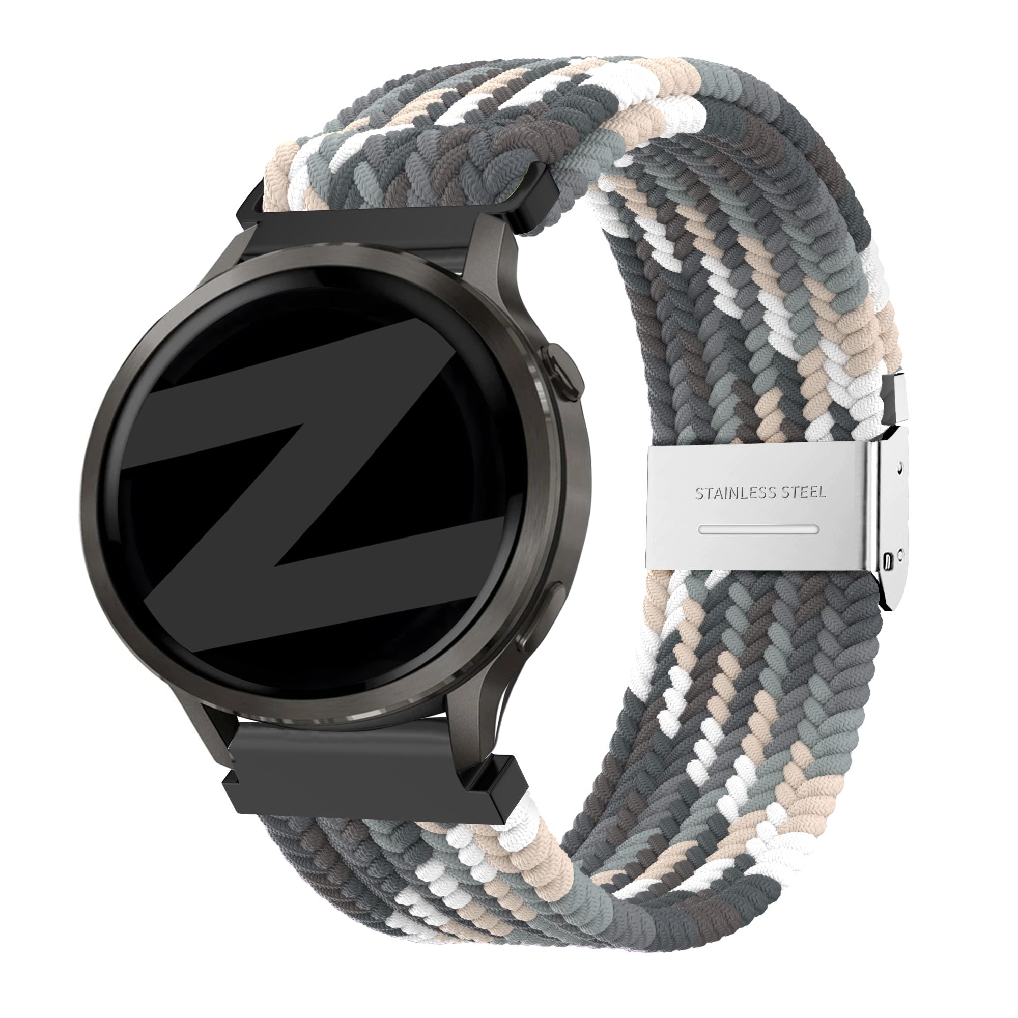 Bandz Garmin Forerunner 170 Woven Nylon Strap (Slate)