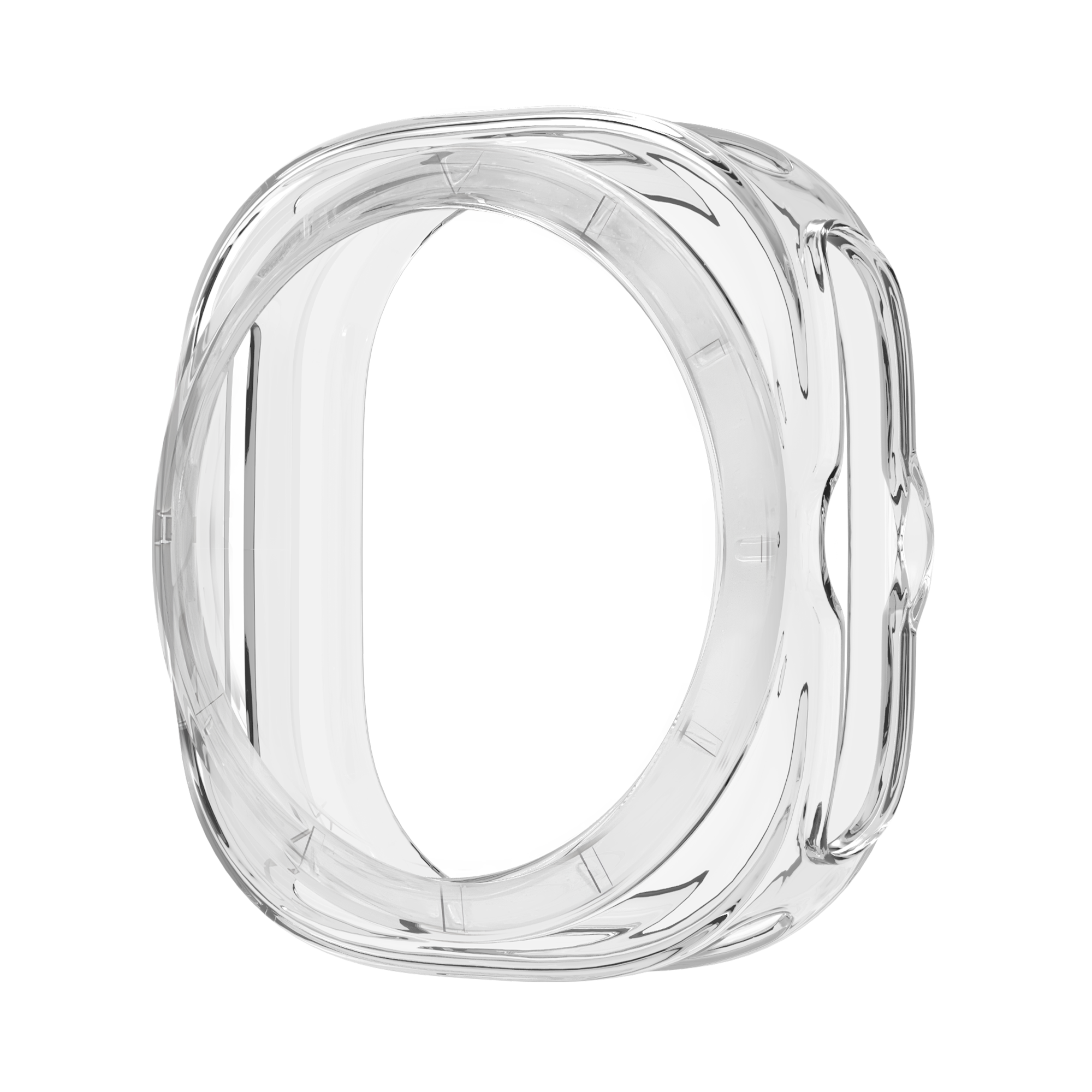 Bandz Funda TPU galvanizado Samsung Galaxy Watch Ultra (transparente)
