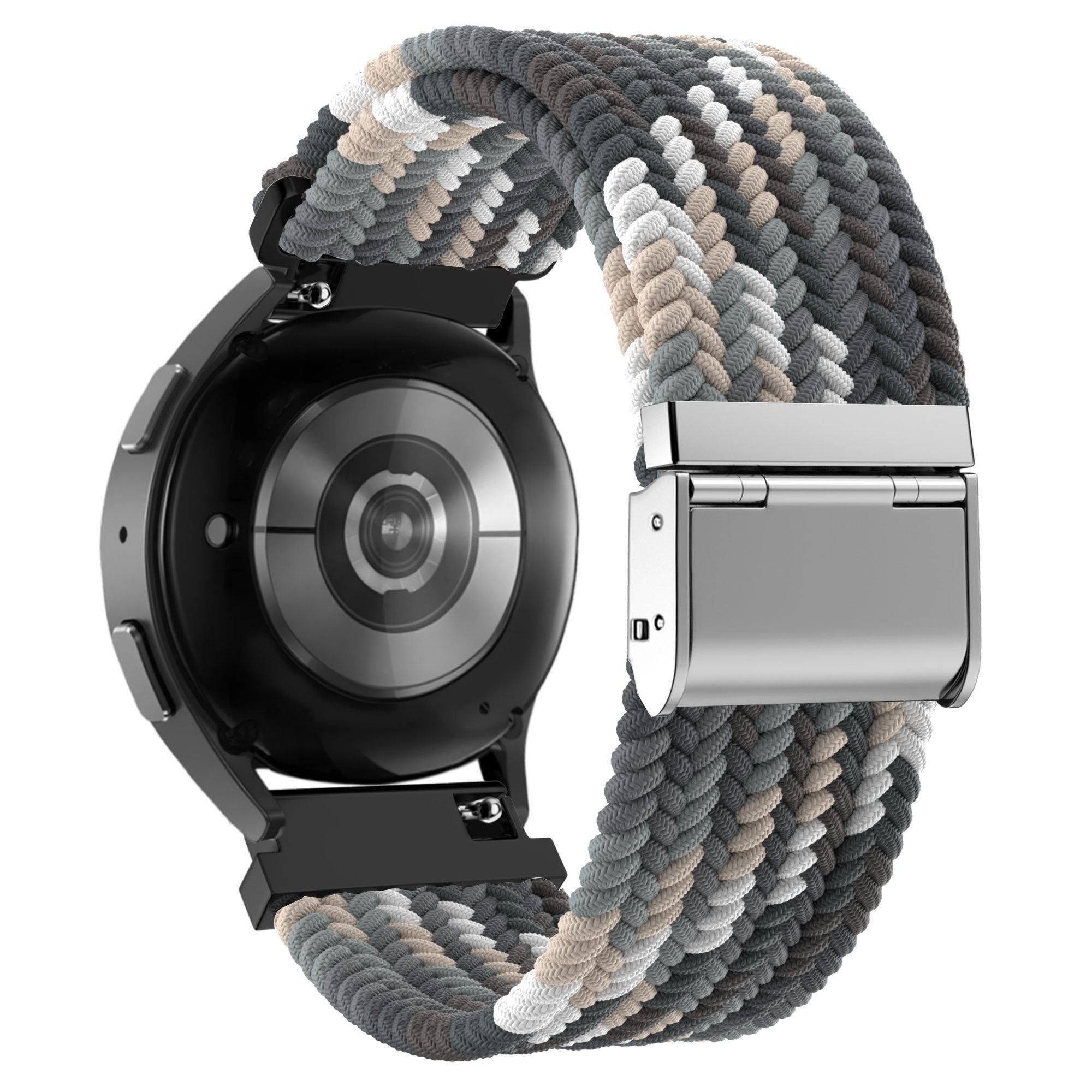 Bandz Correa nylon tejida Coros Apex 42mm (negro-mixto)