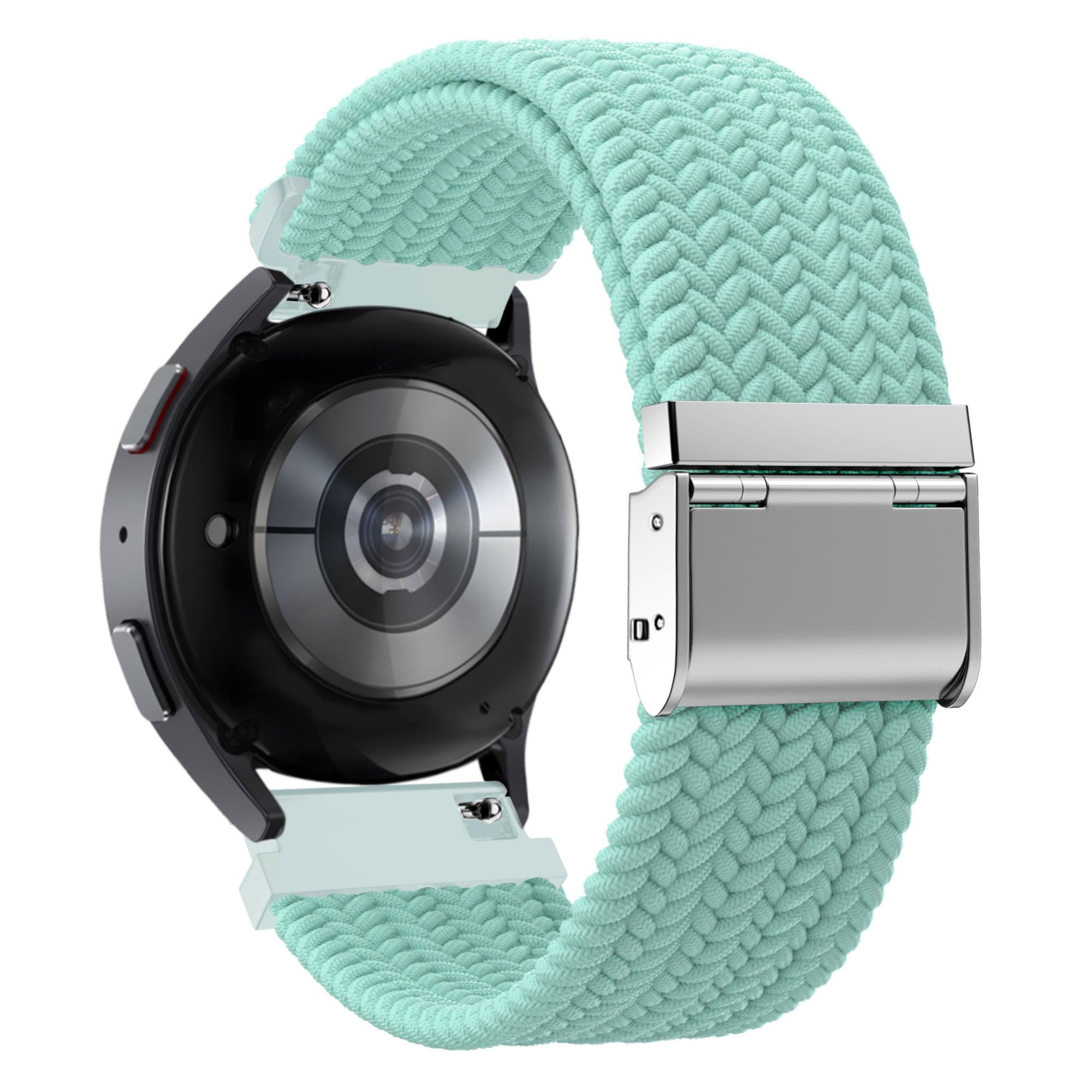 Bandz Garmin Venu SQ Woven Nylon Strap (Turquoise)