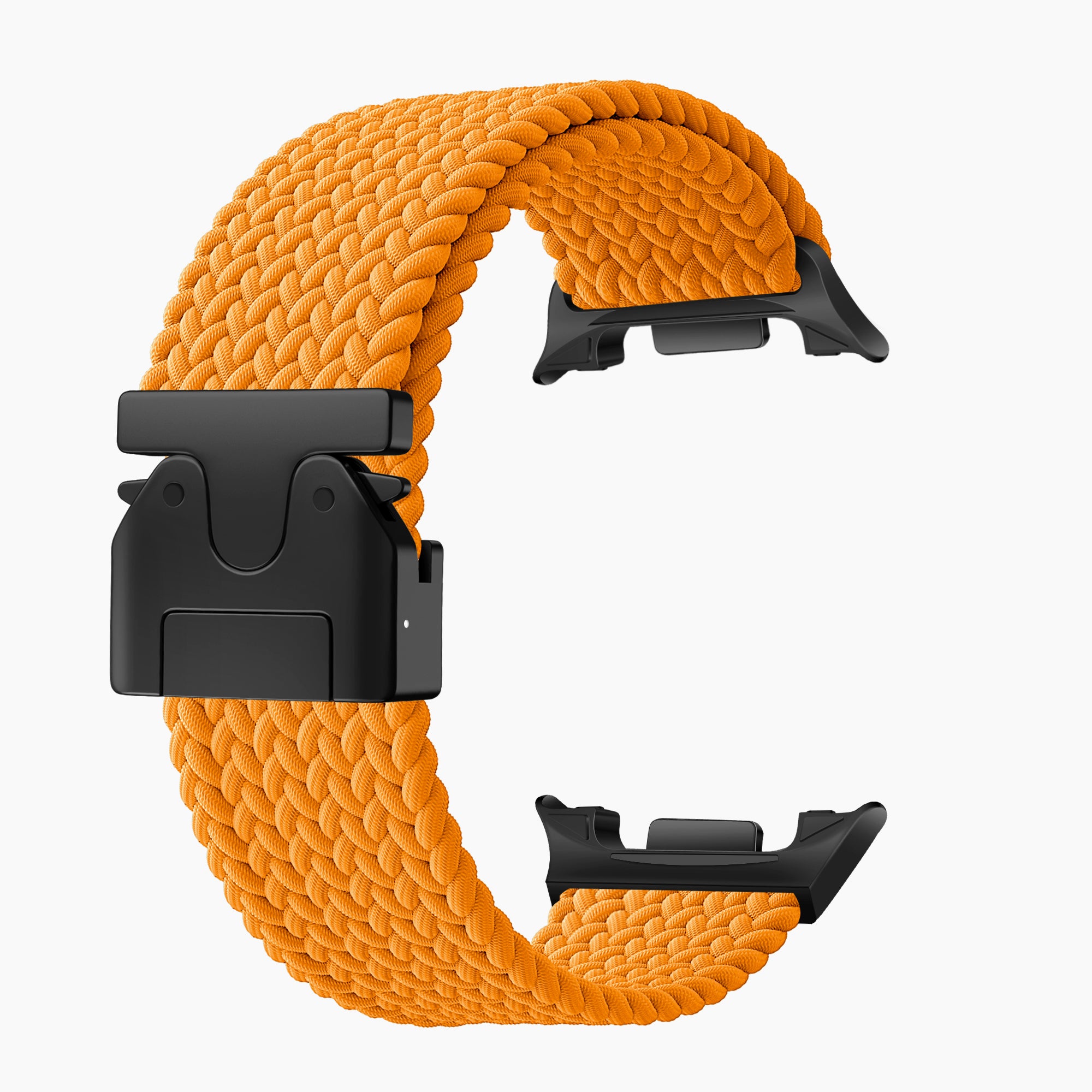Samsung Galaxy Watch 8 - 40mm Braided Strap with P-Buckle (Orange)