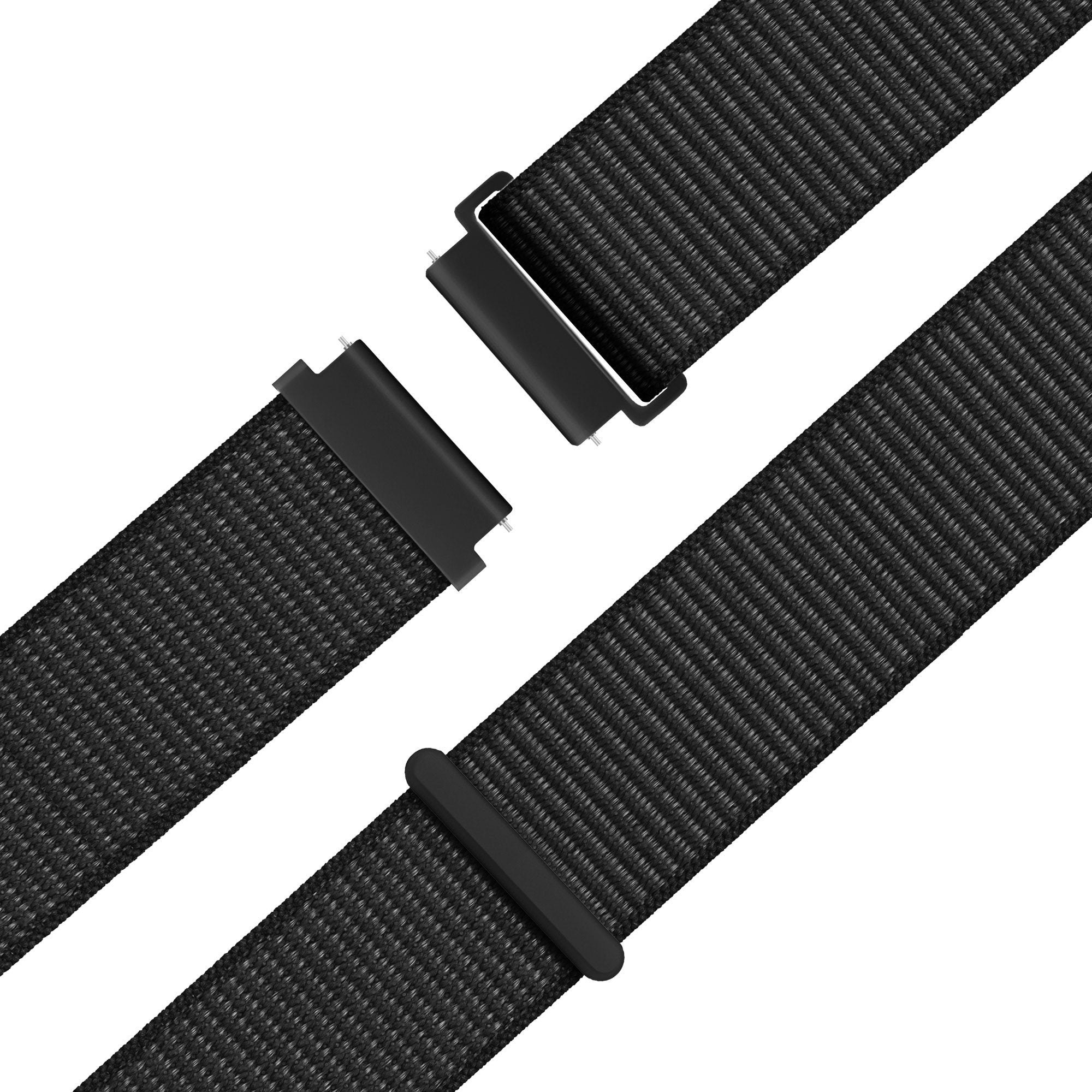 Bandz Garmin Vivomove 3 Nylon Loop Strap (Black)
