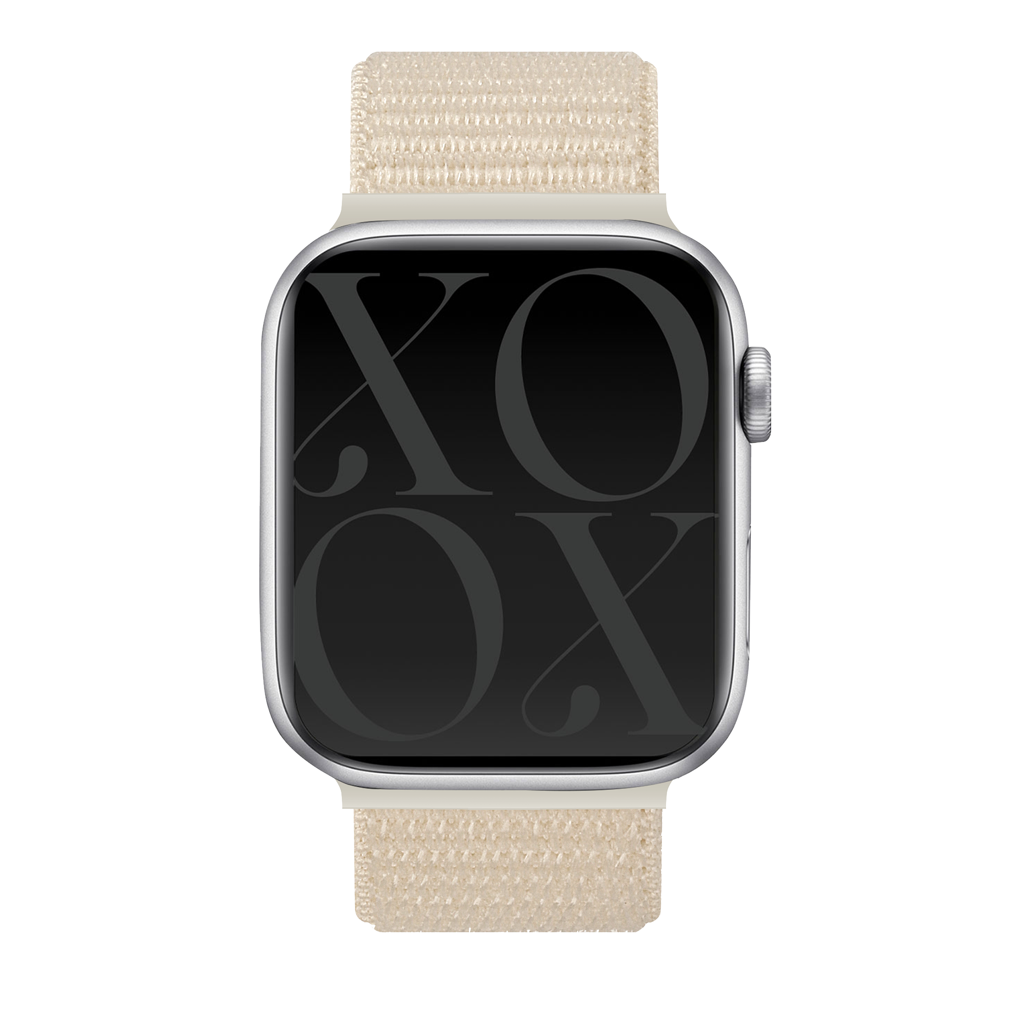 Correa nylon xoxo Wildhearts Apple Watch (durazno)