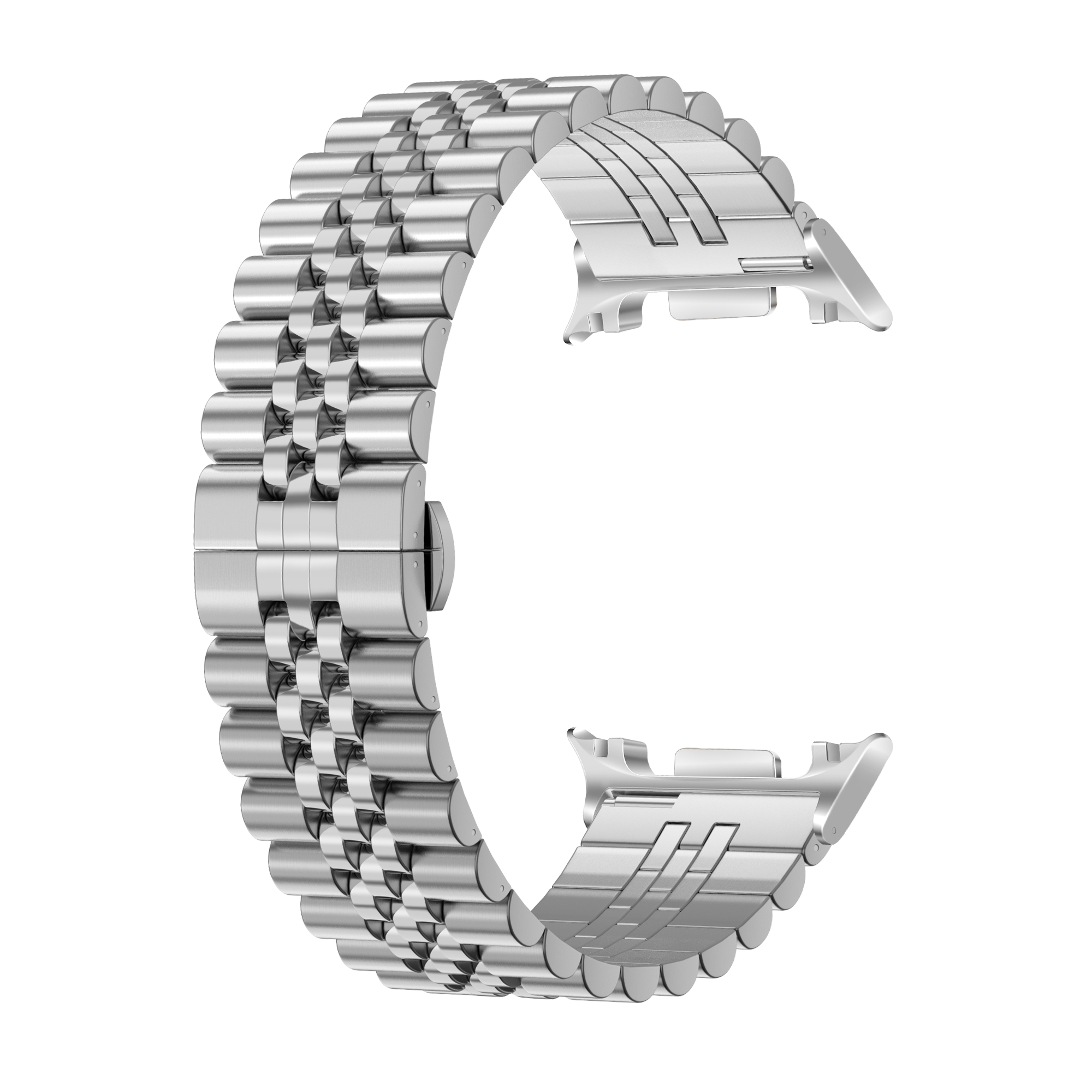 Samsung Galaxy Watch 8 - 40mm Jubilee Stahlarmband (Silber)