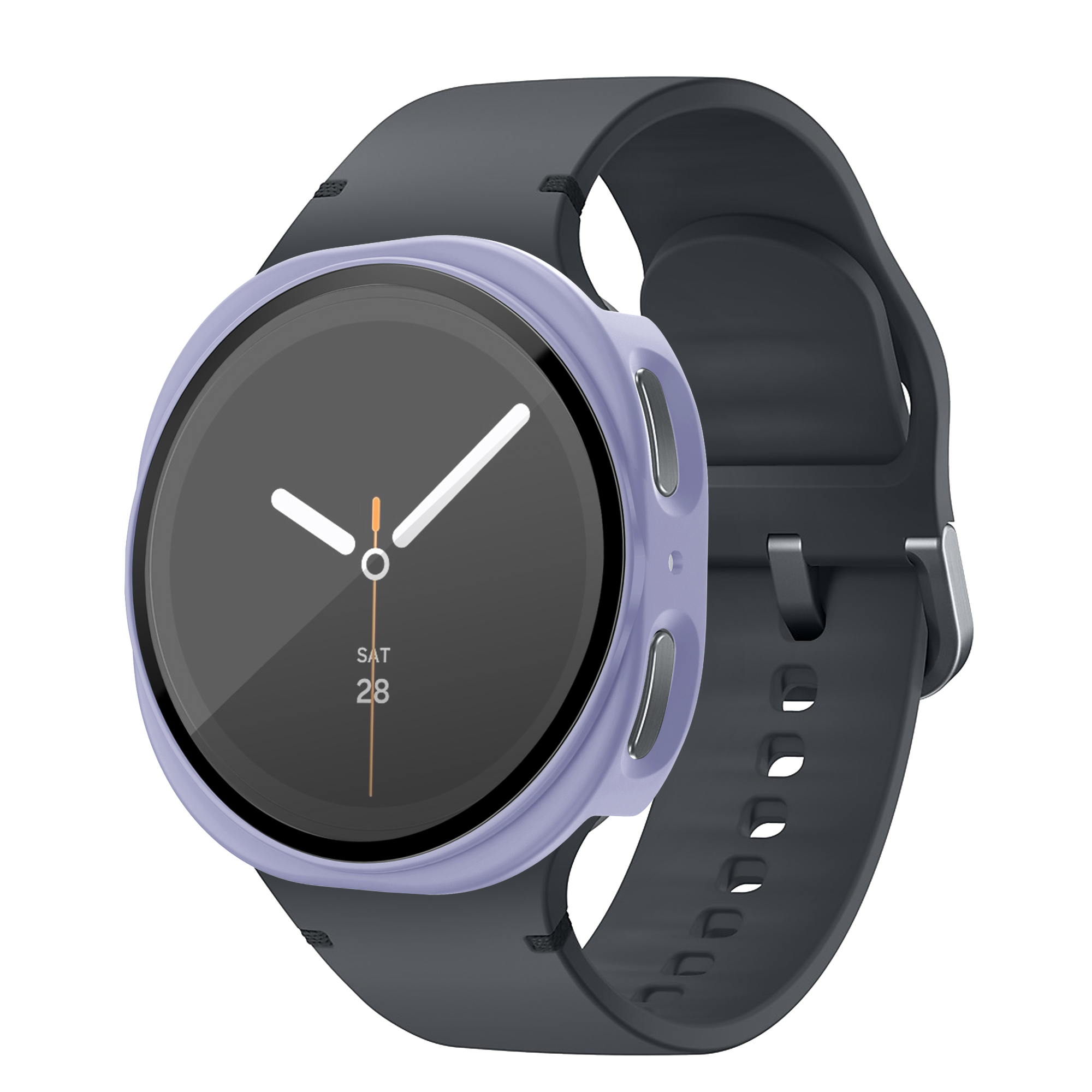Bandz Funda PC con vidrio Samsung Galaxy Watch 8 - 40mm (Purple)