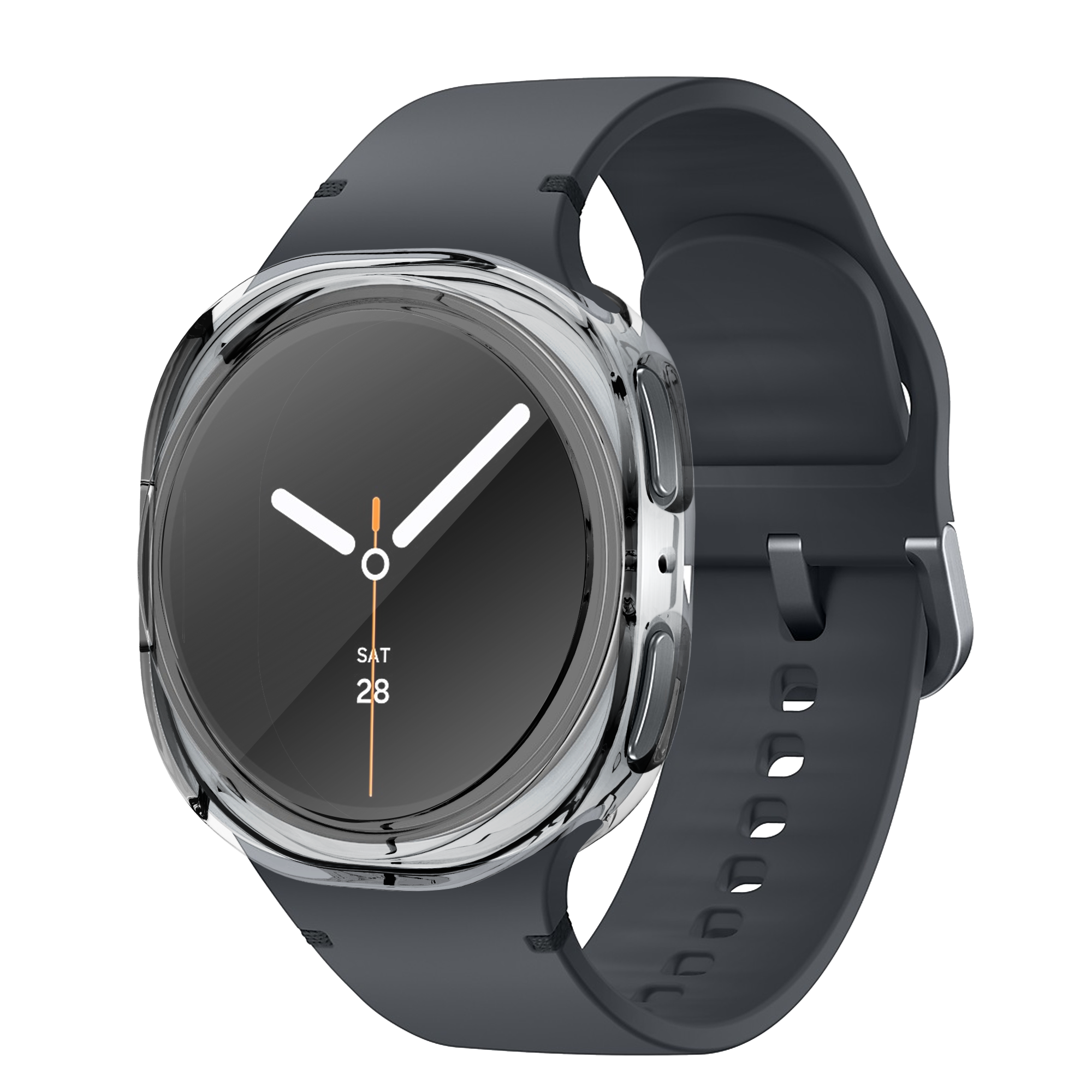 Bandz Funda TPU Samsung Galaxy Watch 8 - 44mm (transparente)