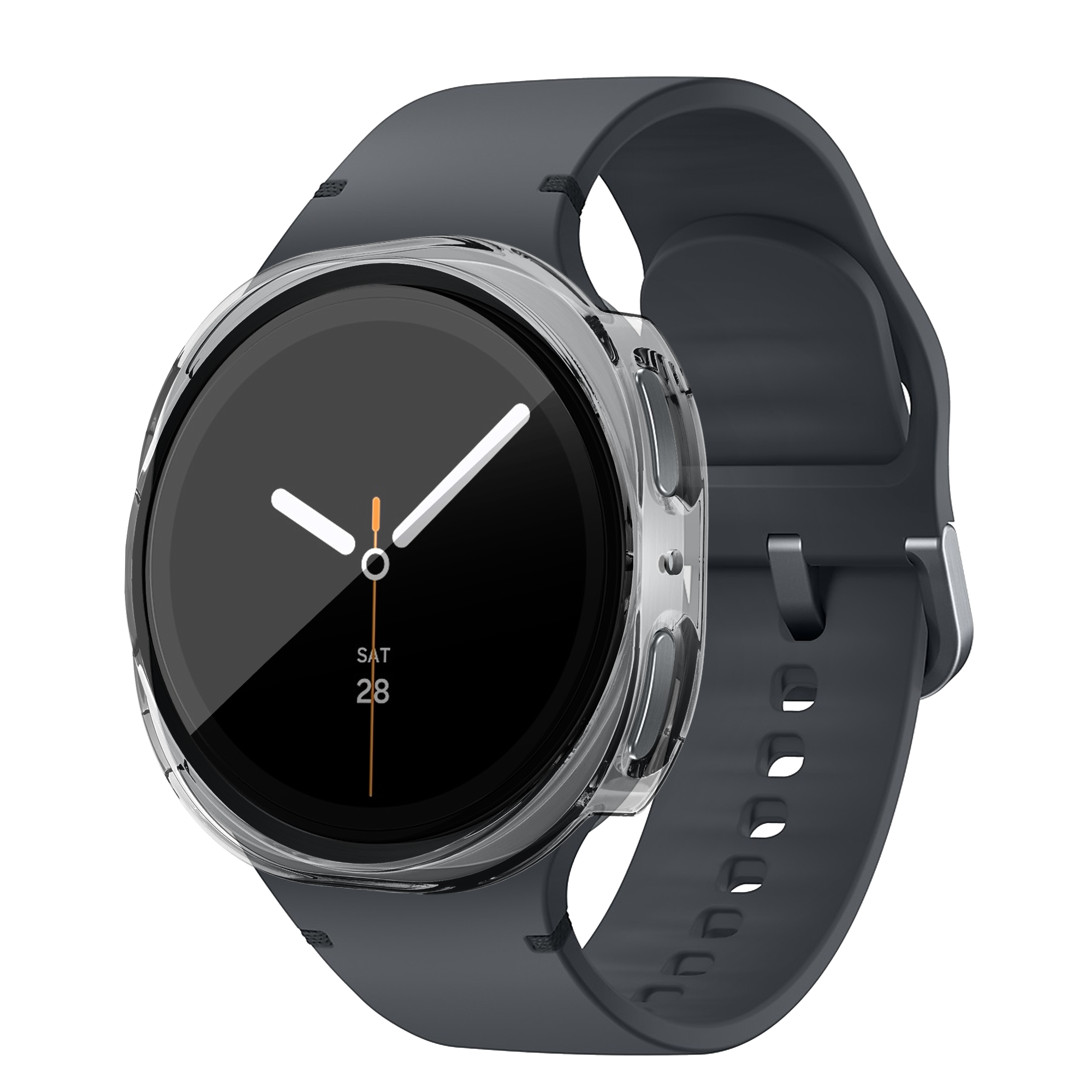 Bandz Funda PC con vidrio Samsung Galaxy Watch 8 - 44mm (transparente)