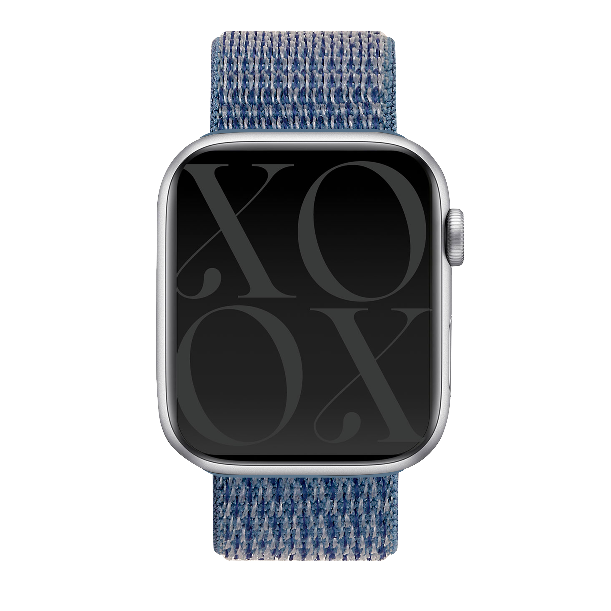 Correa nylon xoxo Wildhearts Apple Watch (azul)