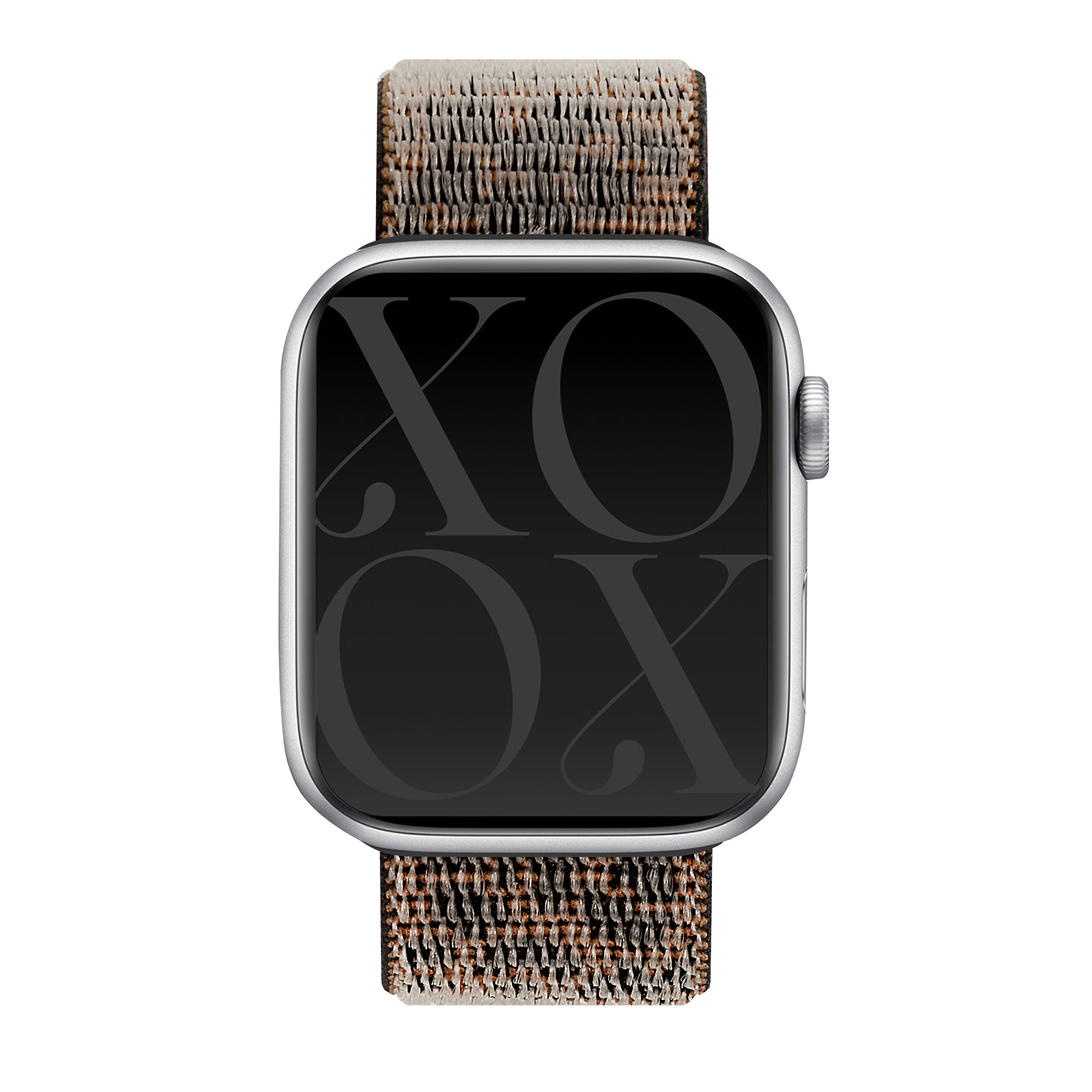 Correa nylon xoxo Wildhearts Apple Watch (negro leopardo)