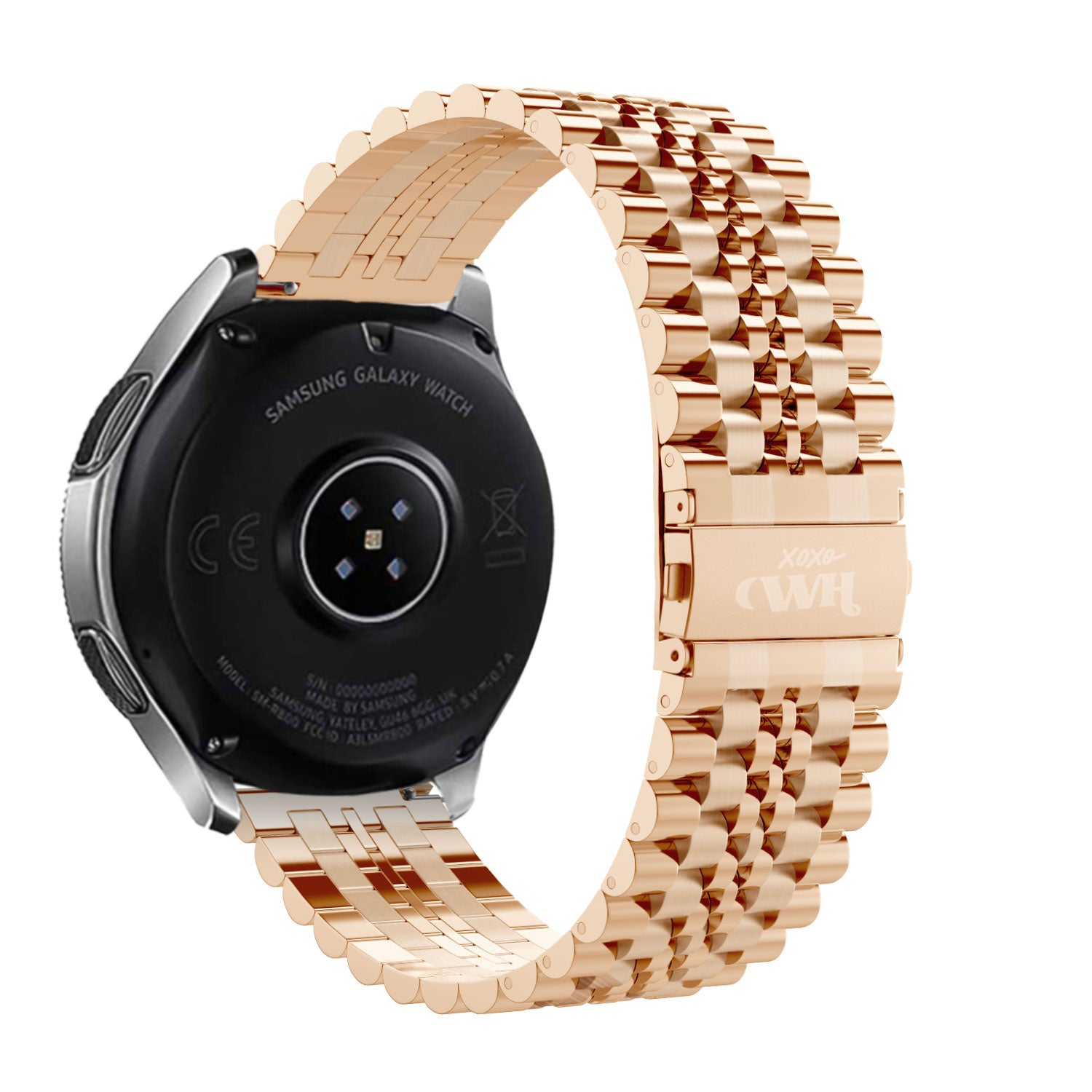 xoxo Wildhearts Xiaomi Amazfit Bip Stahlarmband (Roségold)