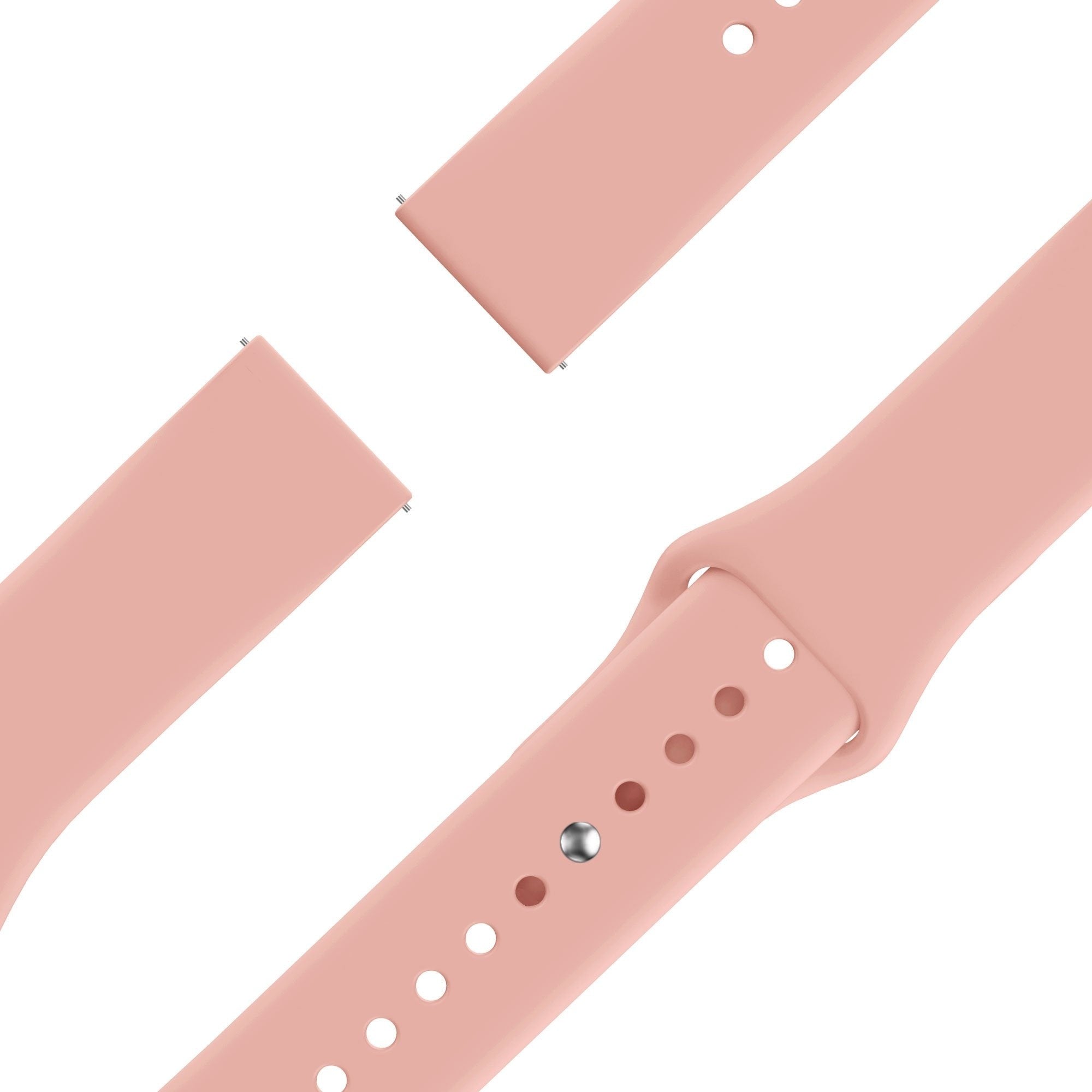 Bandz Coros Apex 42mm Sport Strap 'Deluxe' (Bright Pink)