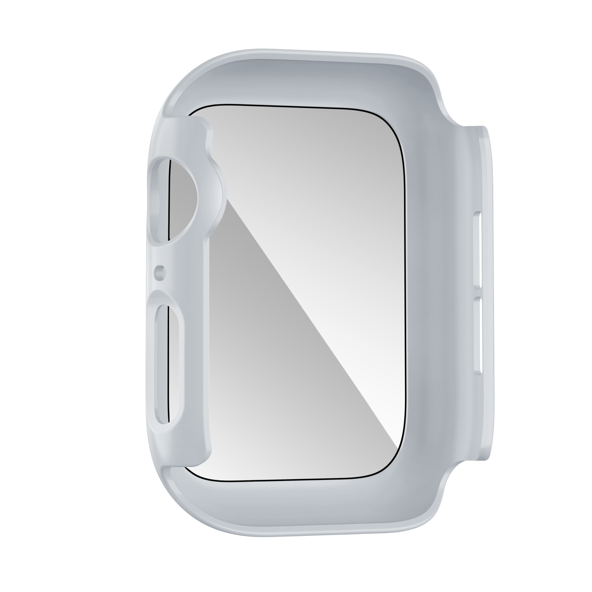 Bandz Funda PC con vidrio Apple Watch 10 - 42mm (plateado)