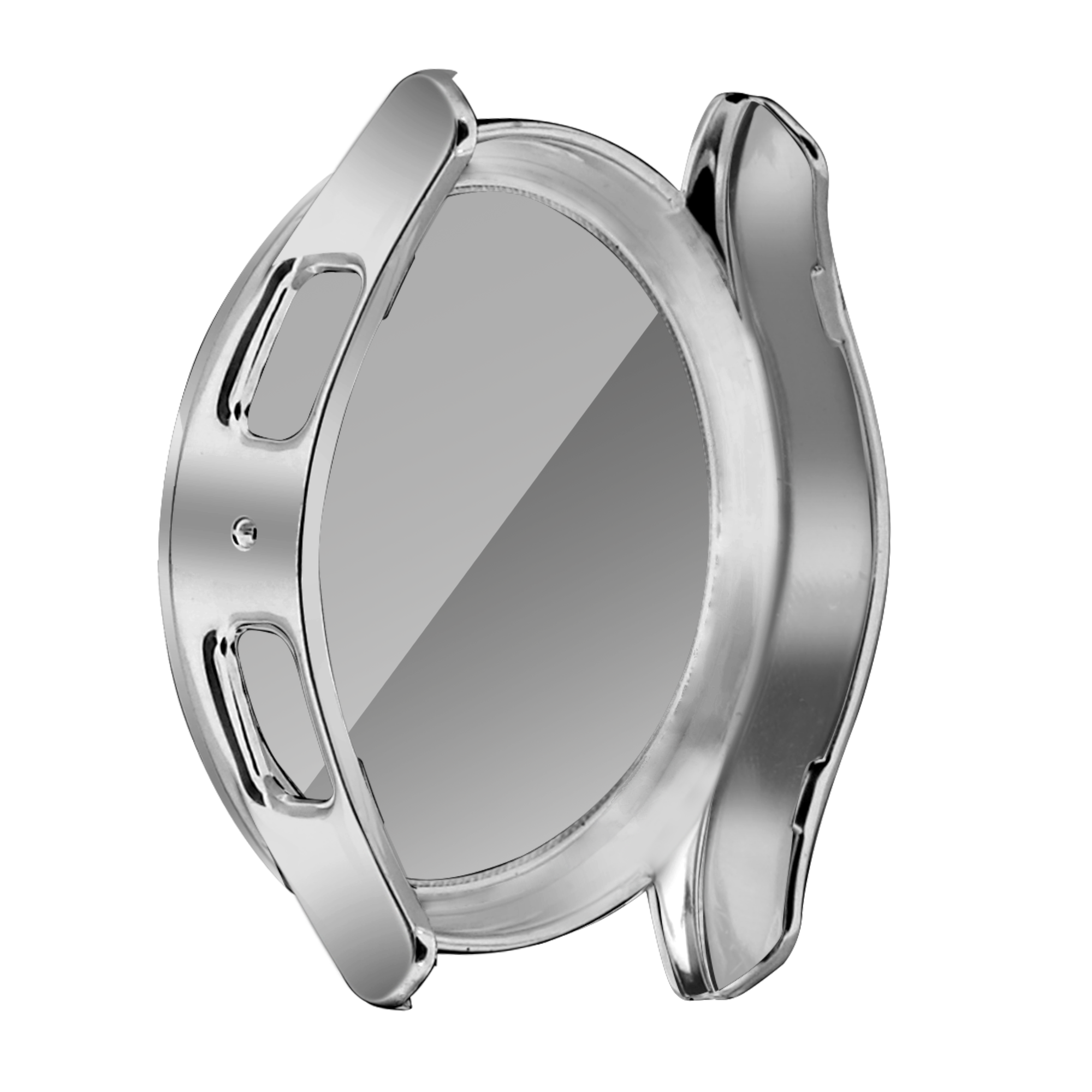 Funda diamante con vidrio Samsung Galaxy Watch 7 - 40mm (plateado)