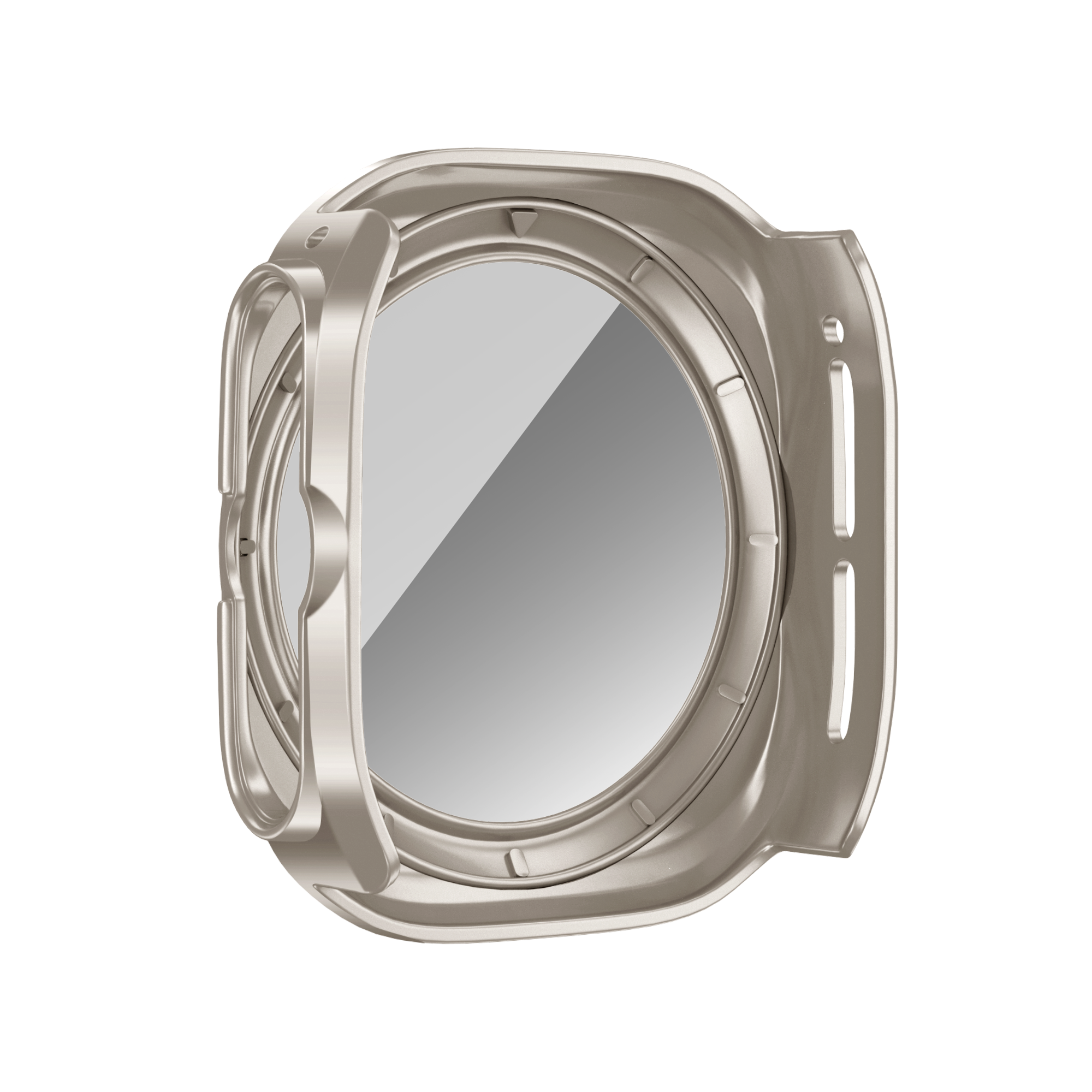 Bandz Funda PC con vidrio Samsung Galaxy Watch Ultra (titanio)