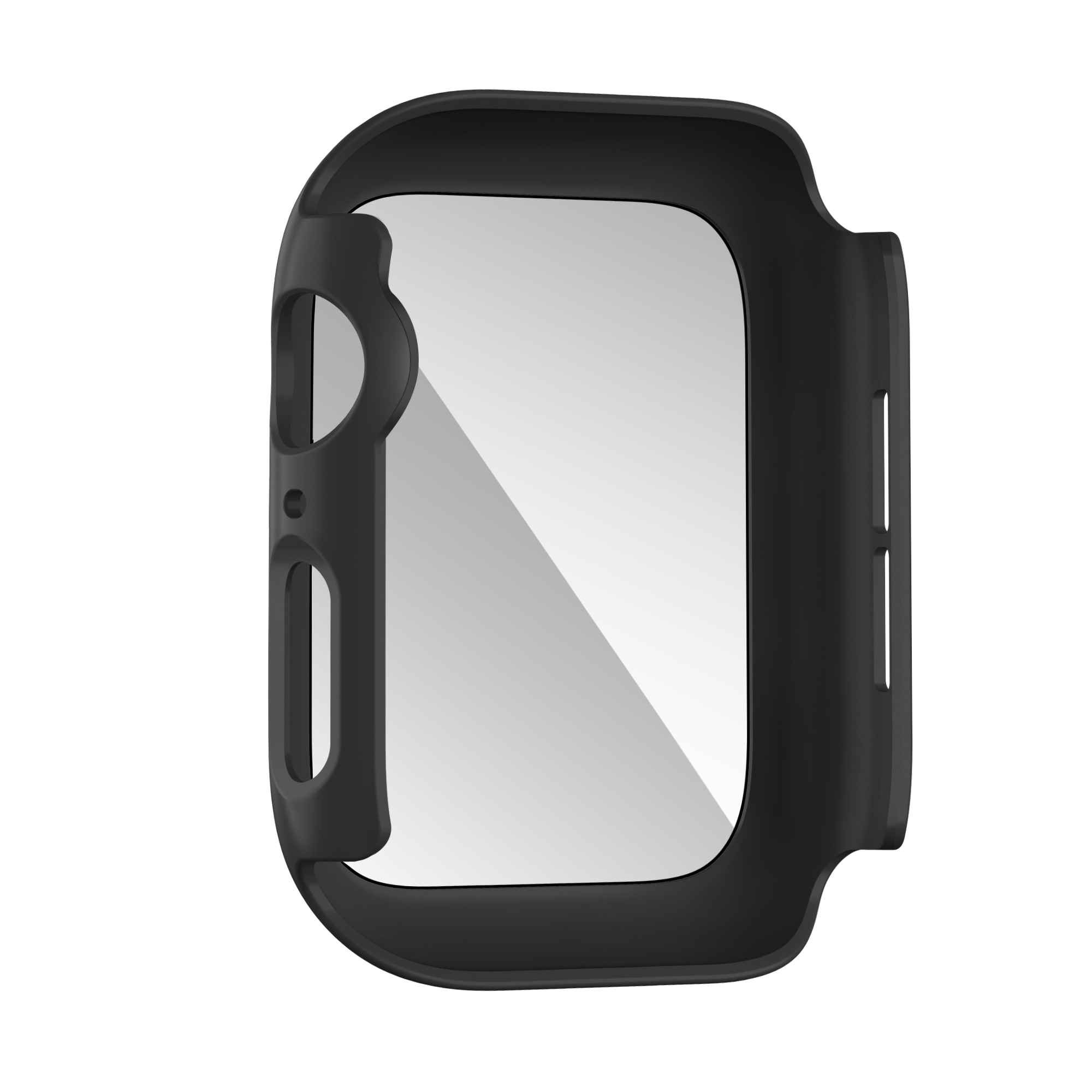 Bandz Apple Watch 10 - 46mm PC-Gehäuse mit Glass (Schwarz)