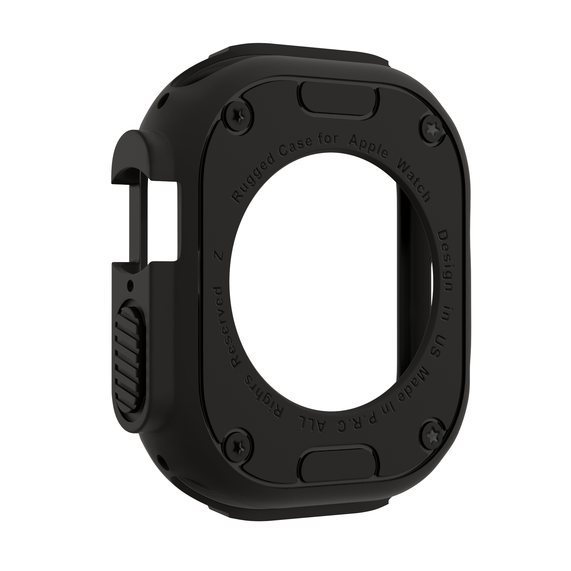 Bandz Funda TPU robusta Apple Watch Ultra - 49mm (negro)