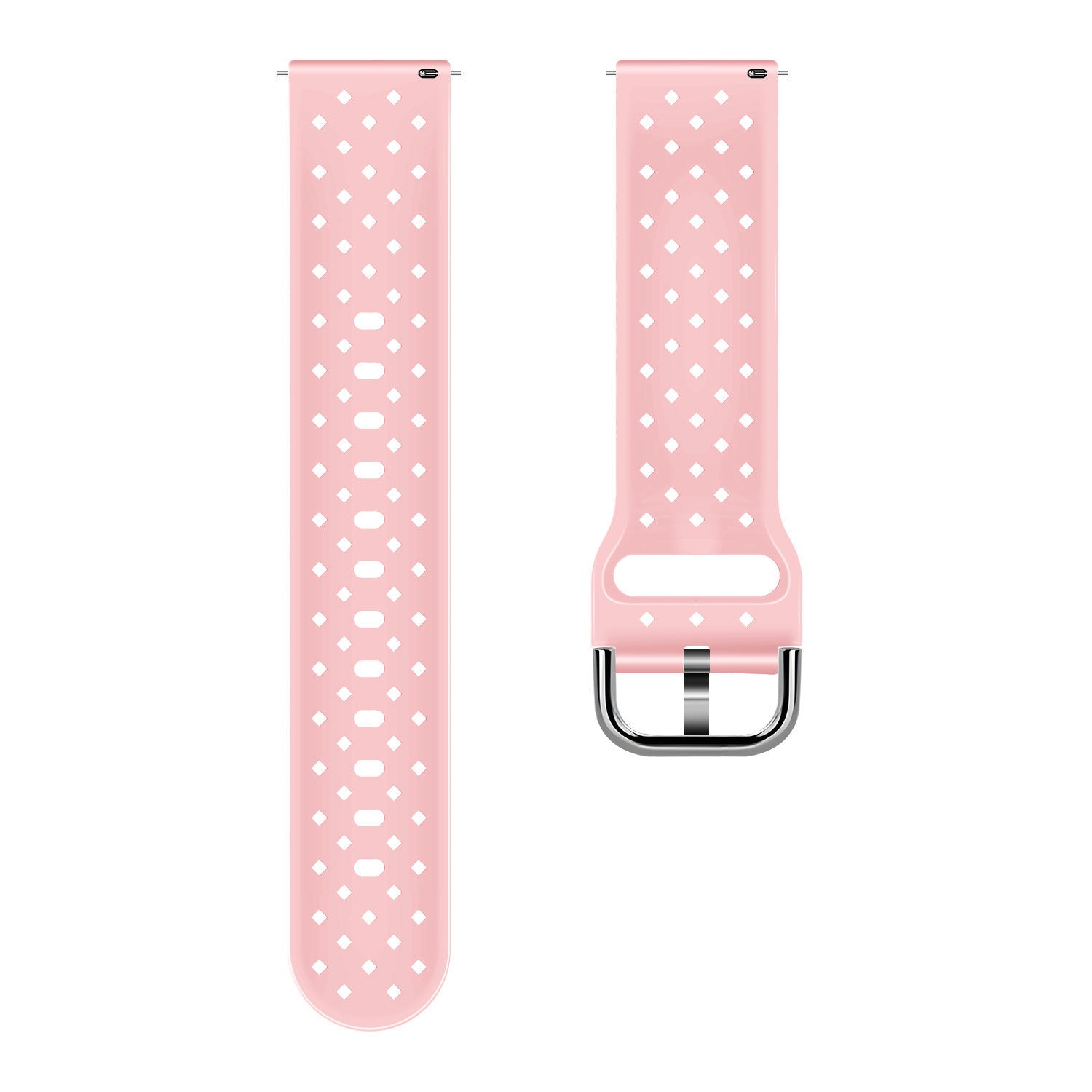 Amazfit Active 2 Braided Silicone Strap (Pink)