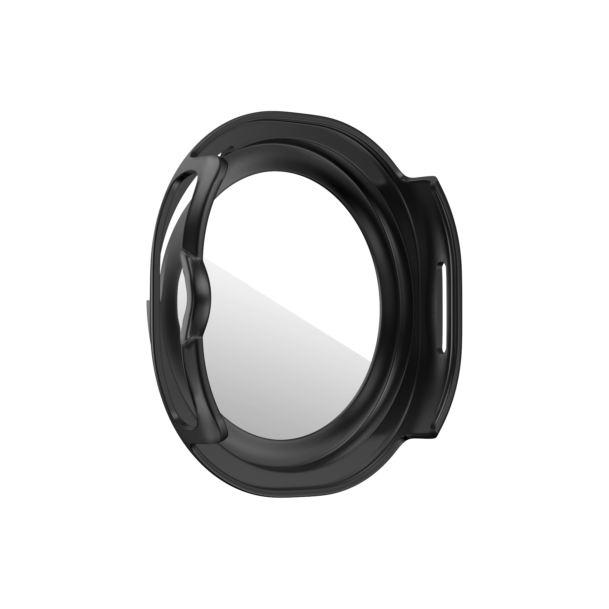 Bandz Funda Bezel con vidrio Samsung Galaxy Watch 8 Classic (negro/blanco)