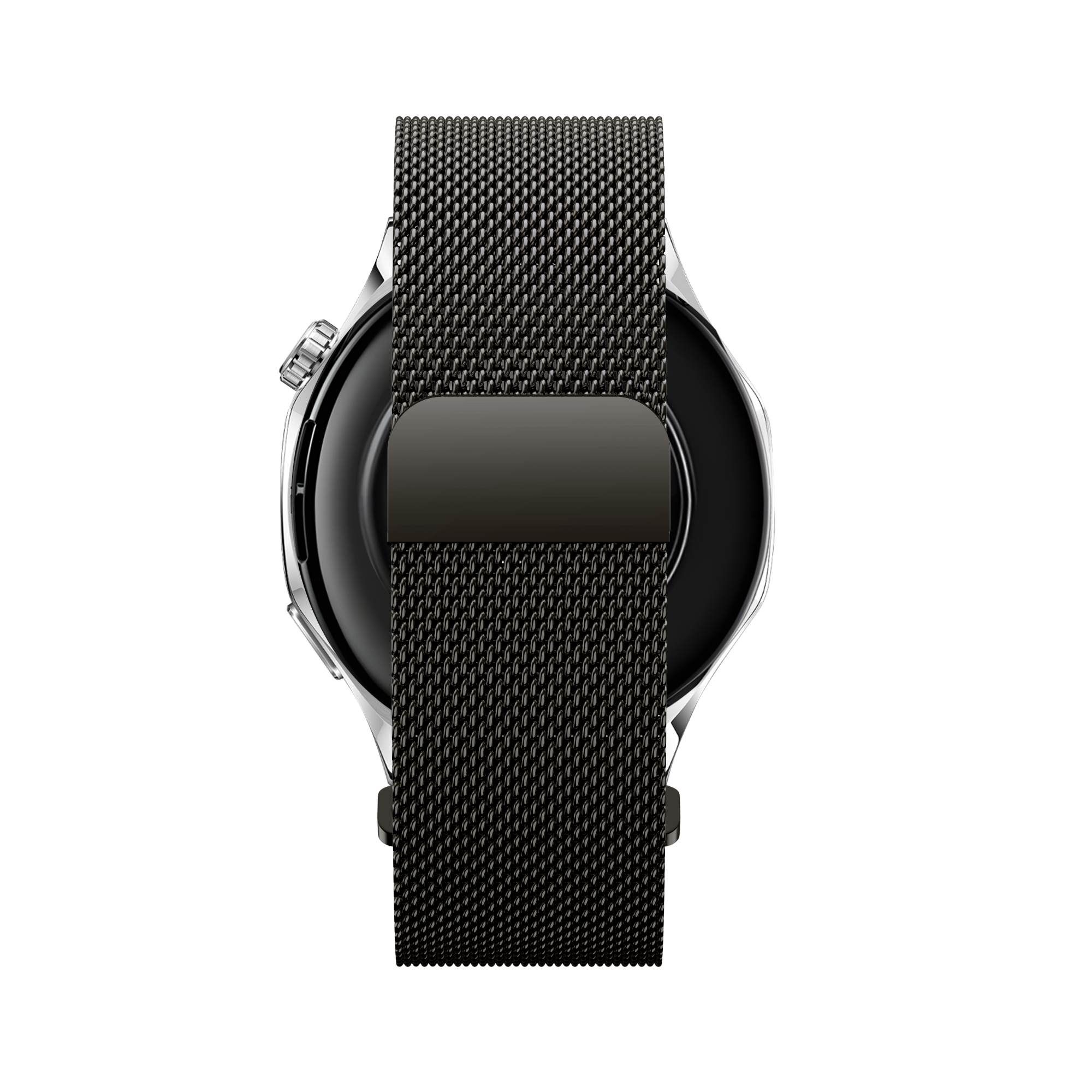 Bandz Huawei Watch GT 3 Pro - 46mm 'One Push' Milanese Armband (Titan Grau)
