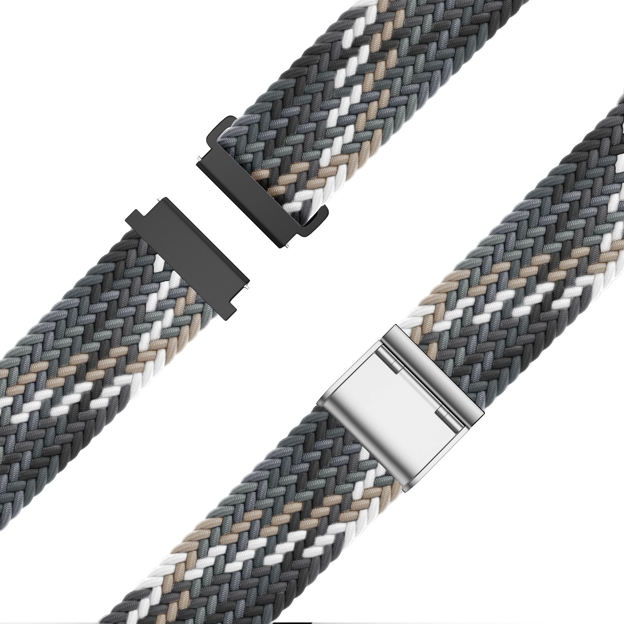 Bandz Coros Pace 2 Woven Nylon Strap (Black Mix)