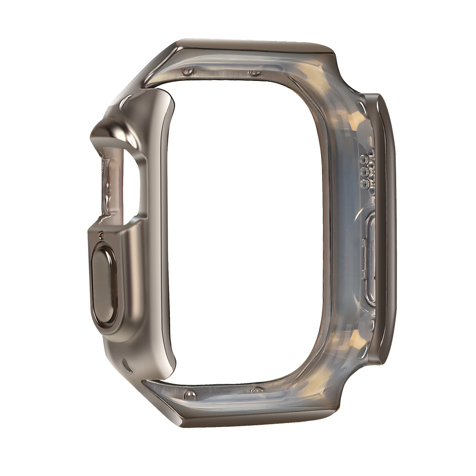 Bandz Apple Watch Ultra - 49mm Galvanized TPU Case (Titanium)