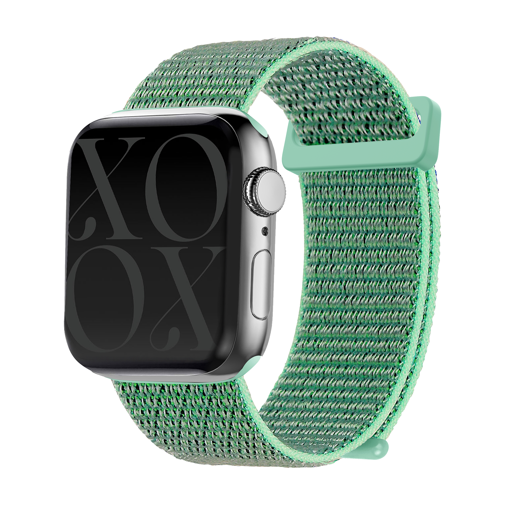 Correa nylon xoxo Wildhearts Apple Watch (verde menta)