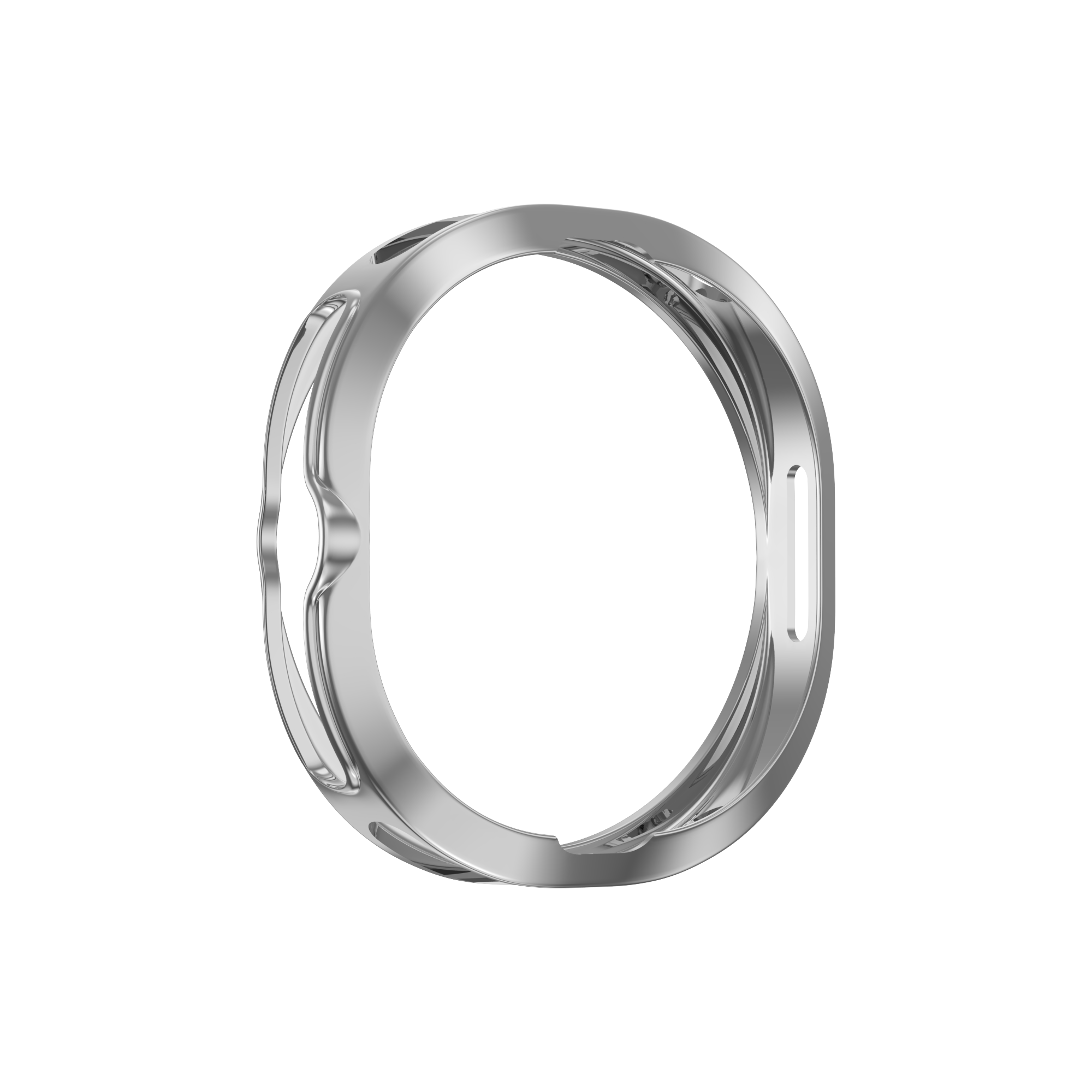 Bandz Funda TPU Samsung Galaxy Watch 8 Classic (plateado)