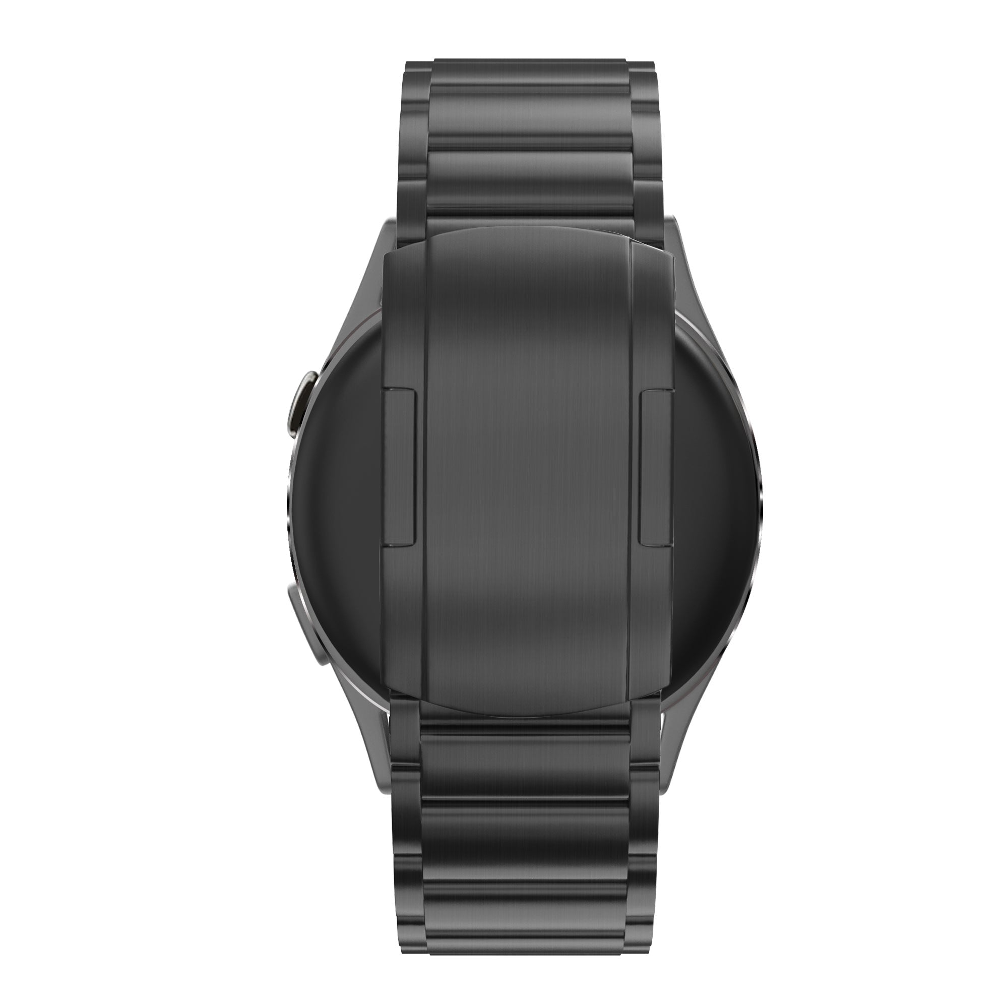 Bandz Garmin Venu SQ Titanium Link Strap (Black)