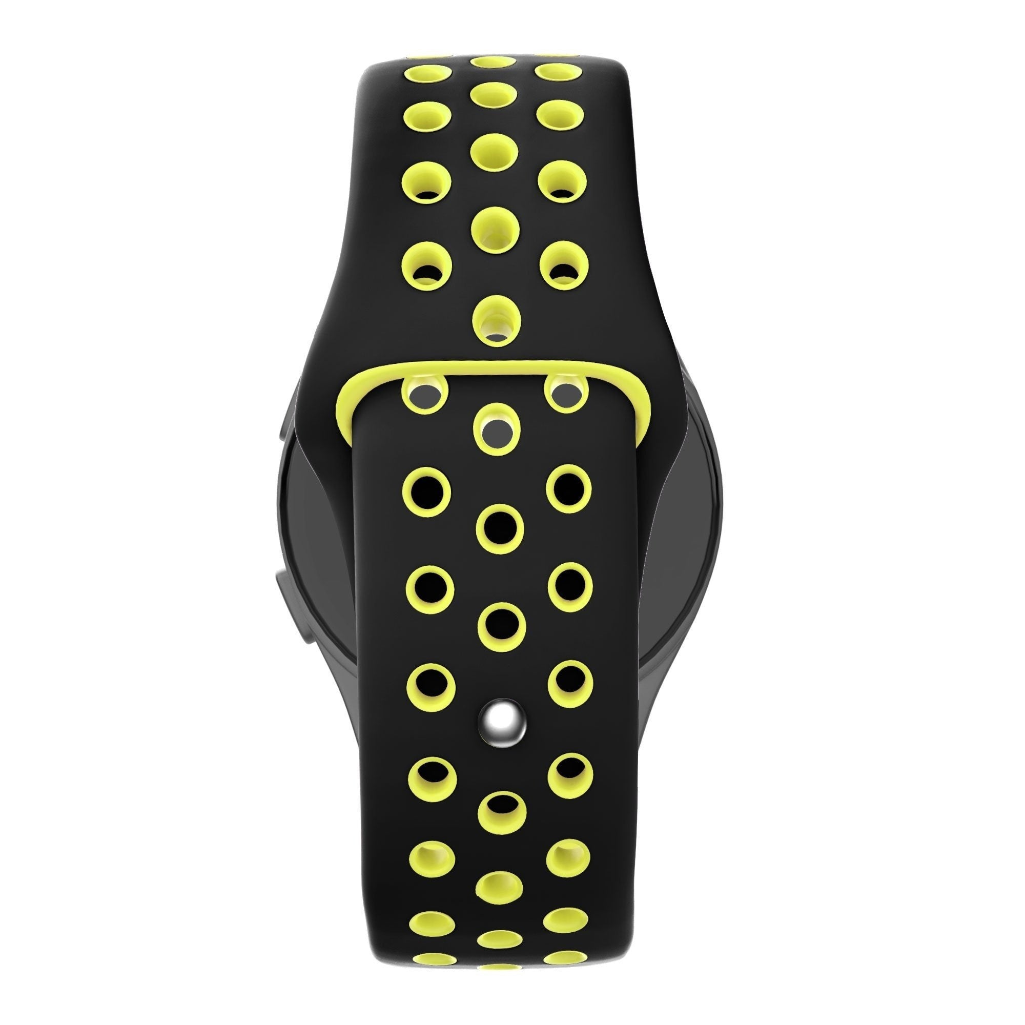 Bandz Coros Pace 3 Sport Strap 'Deluxe' (Black/Yellow)