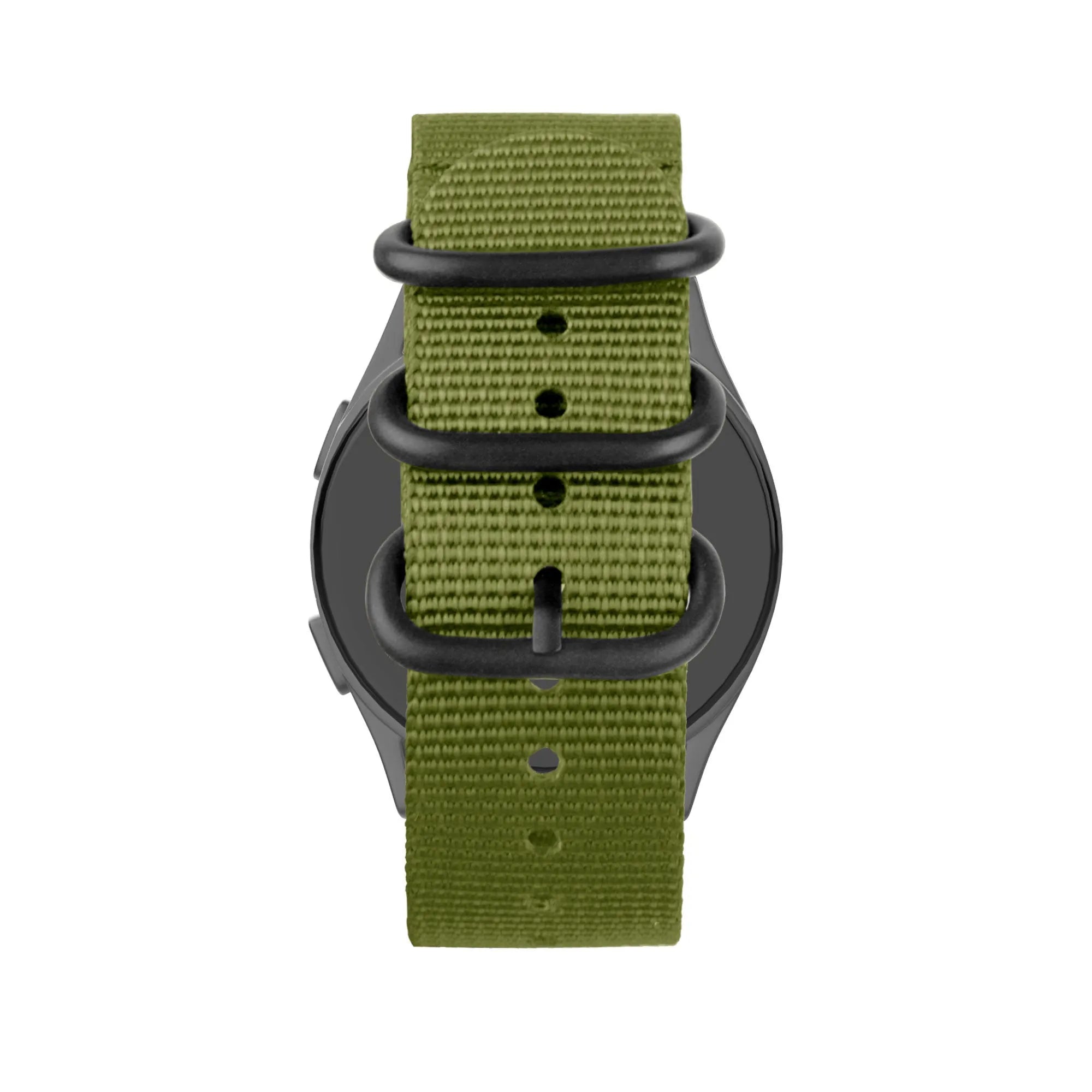 Bandz Correa nylon con hebilla Suunto 9 Peak Pro (verde)