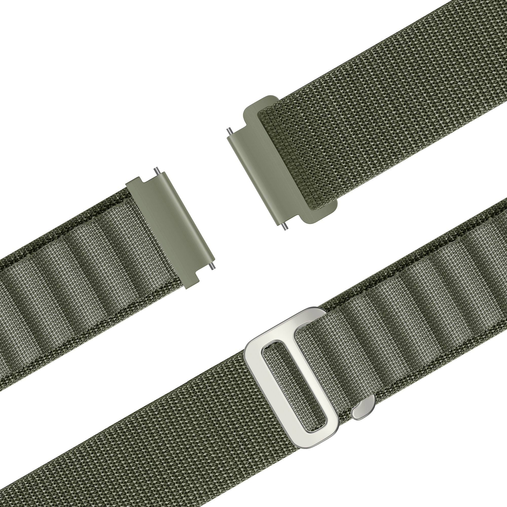 Bandz Amazfit GTS 3 Alpine Nylon Strap (Olive)
