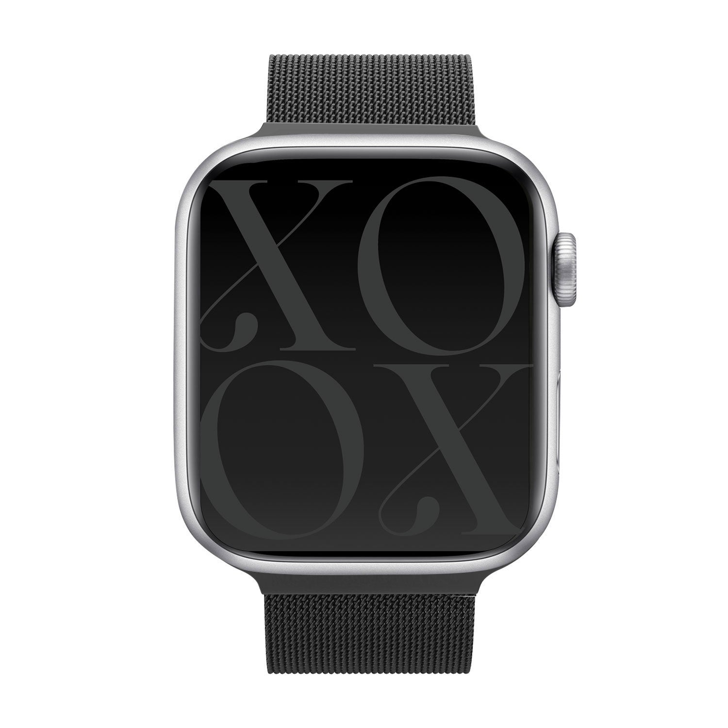 xoxo Wildhearts Apple Watch Milanese-Armband (Schwarz)