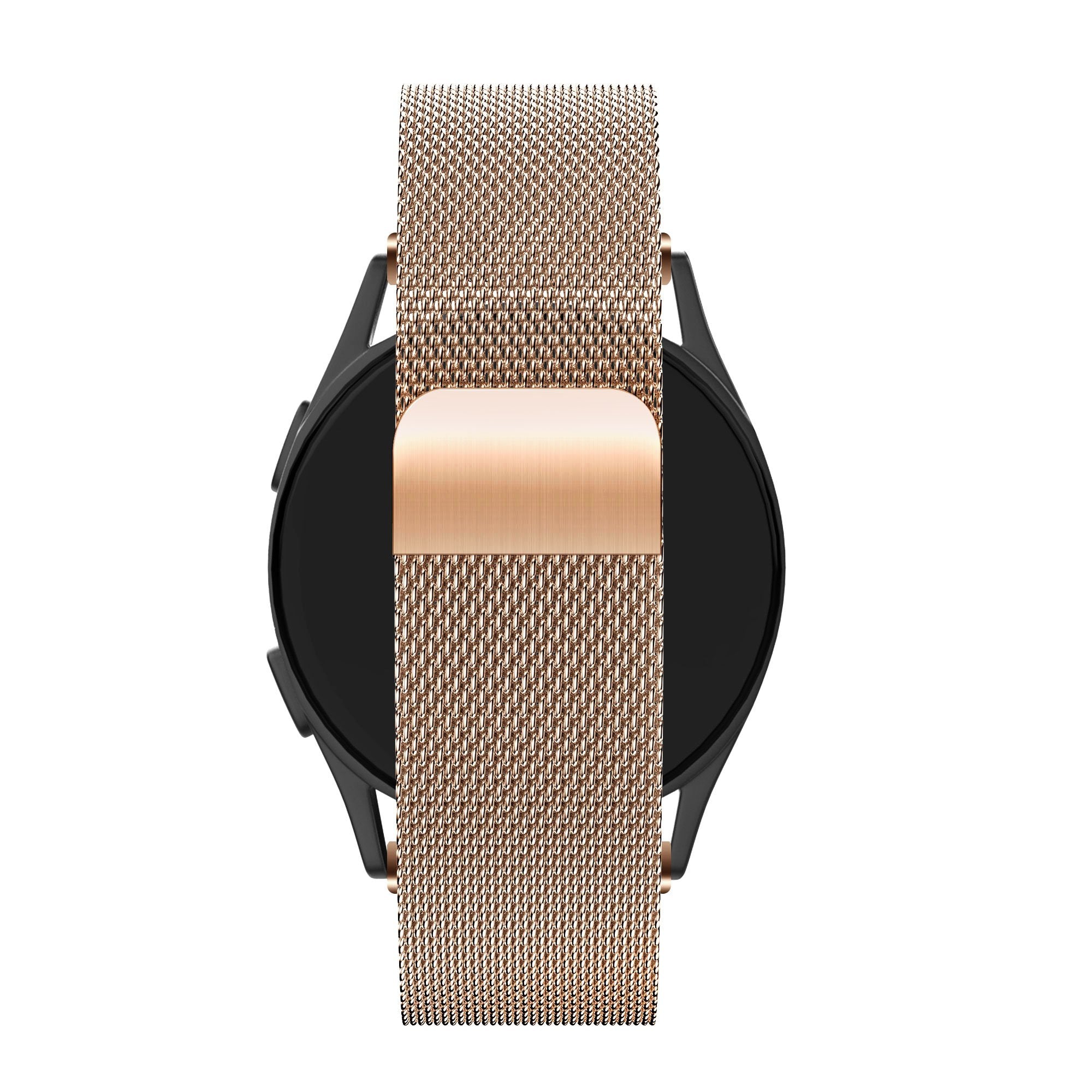 Bandz Garmin Forerunner 165 Milanese Loop Armband (Roségold)