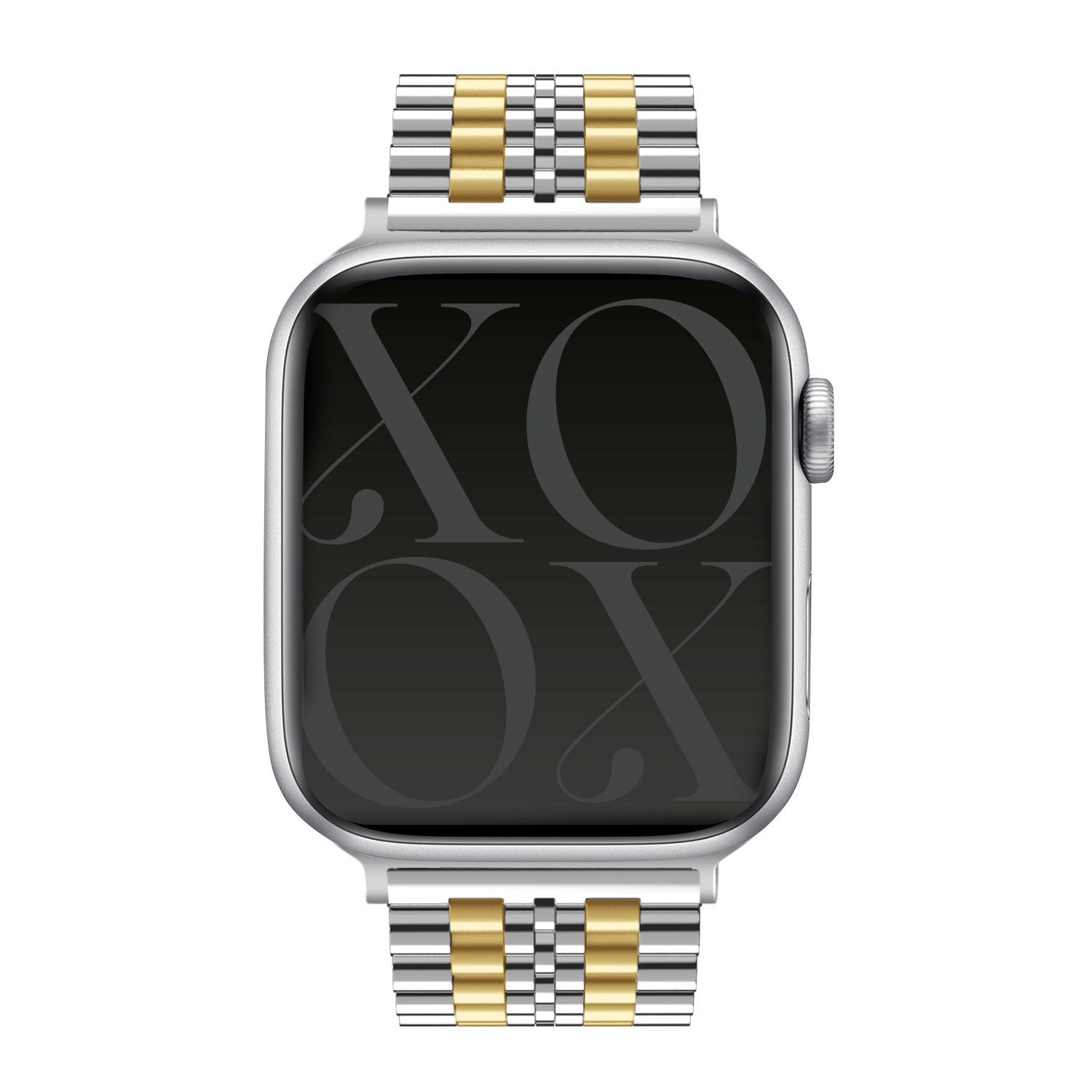 xoxo Wildhearts Apple Watch Stahlarmband (Silber/Gold)