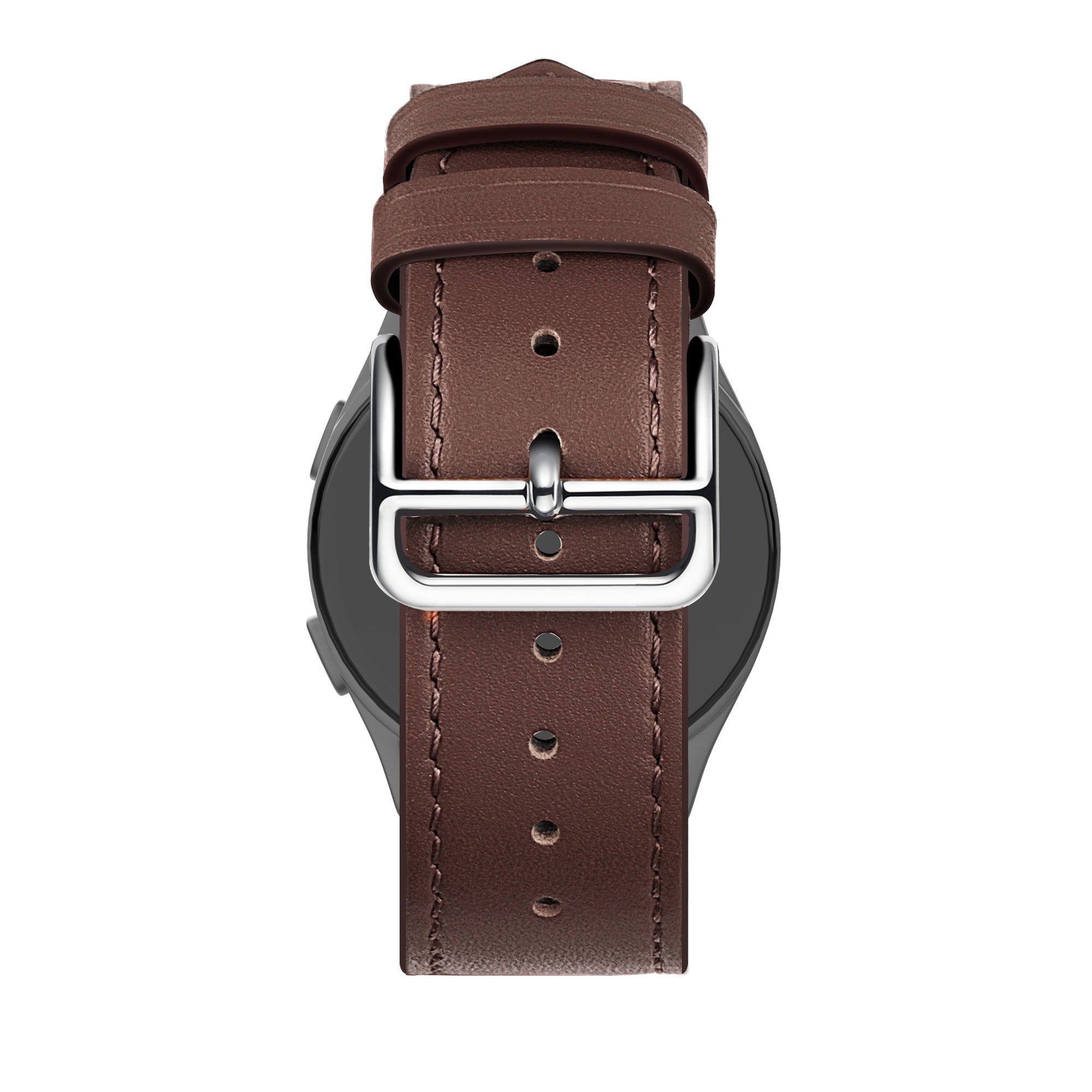 Bandz Amazfit Bip 6 Leather Strap 'Deluxe' (Brown)