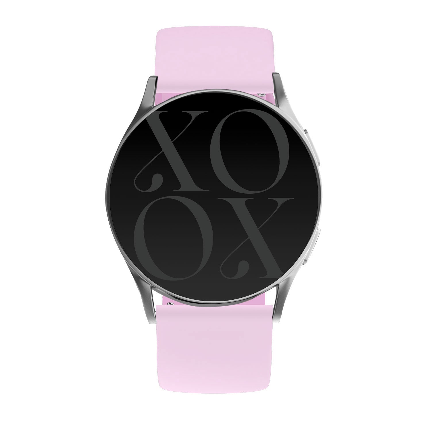 xoxo Wildhearts Fossil Gen 5e 44mm Silicone Strap (Pink)