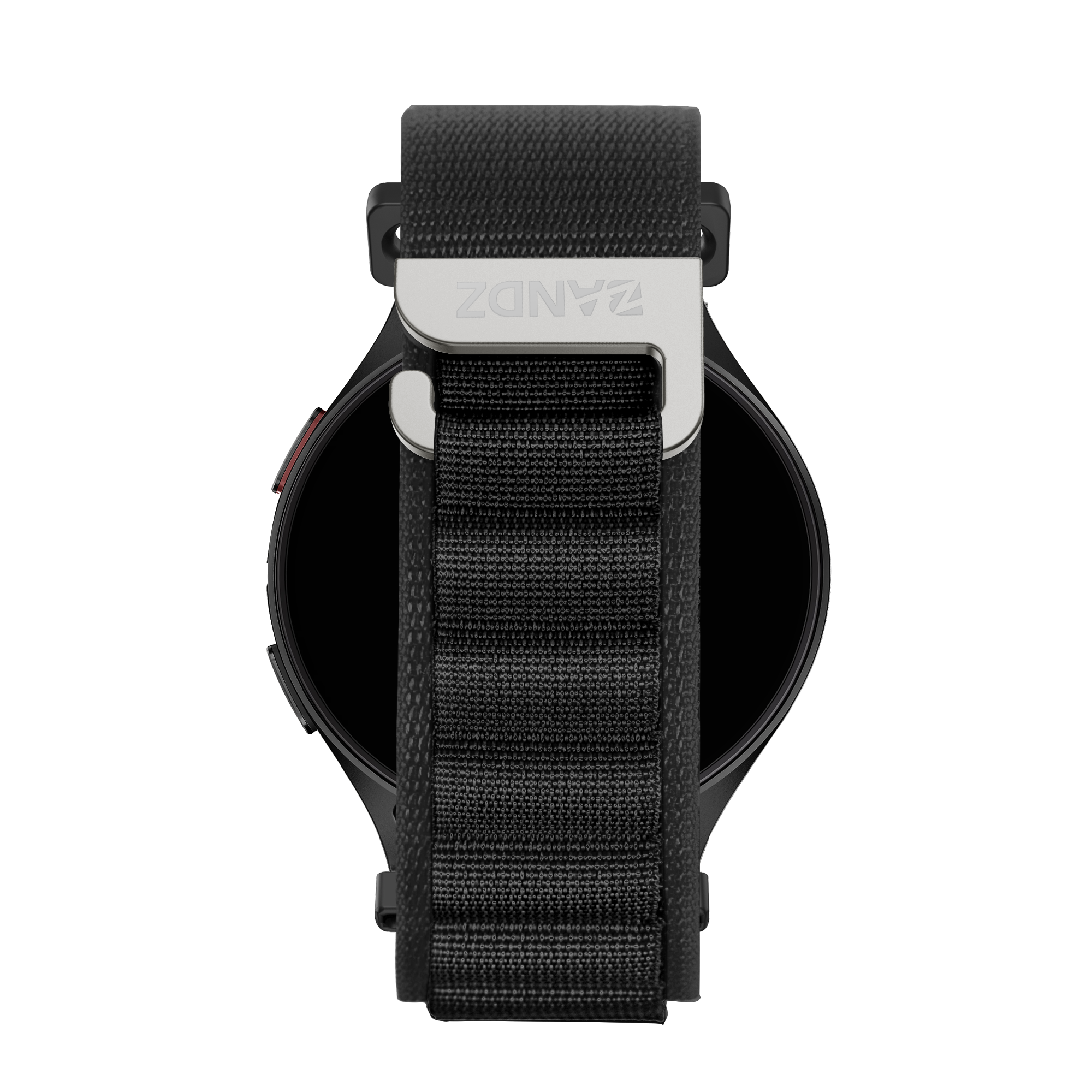 Bandz Garmin Venu 2 Plus Alpine Nylonarmband (Schwarz)