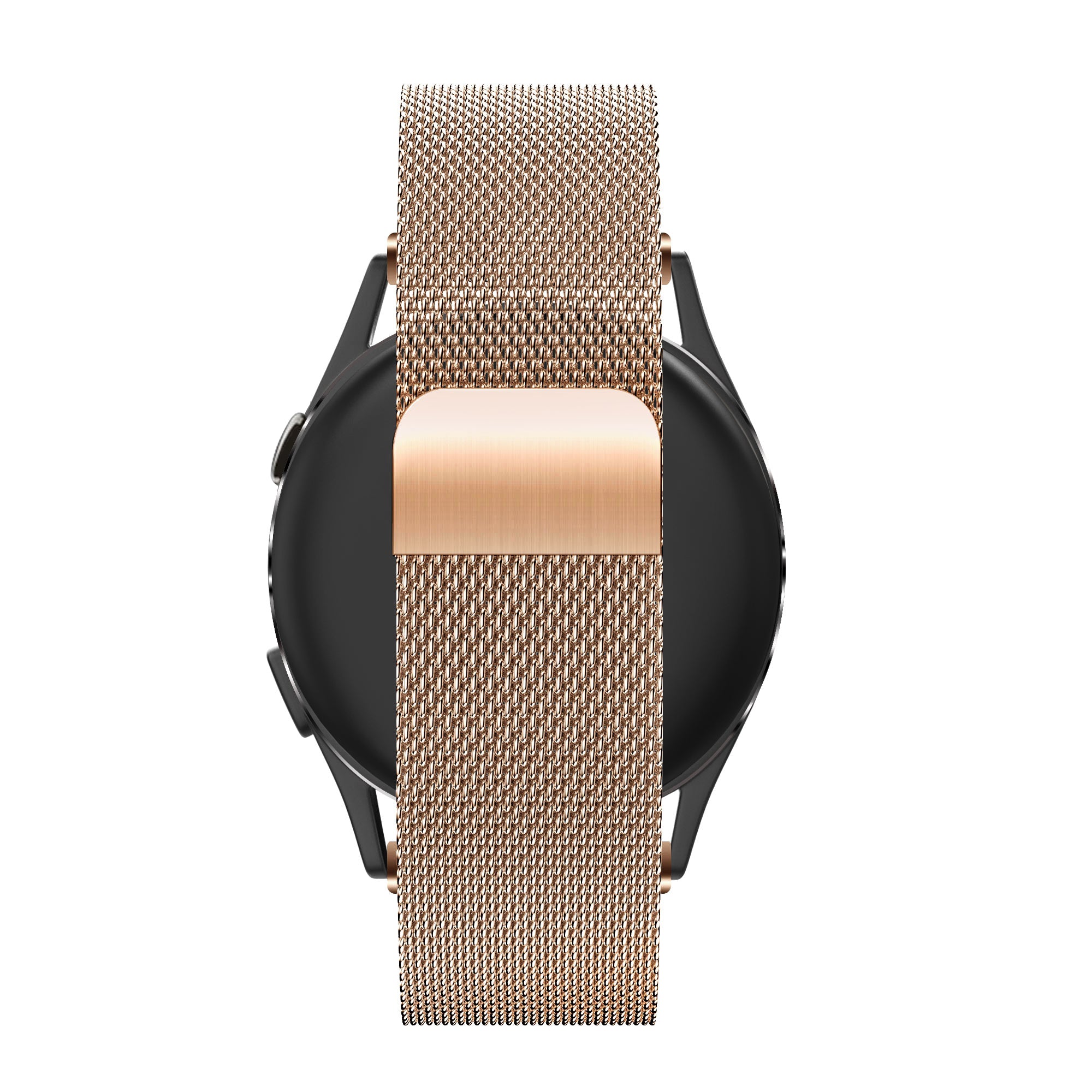 Bandz Garmin Forerunner 265s Milanese Loop Strap (Rose Gold)