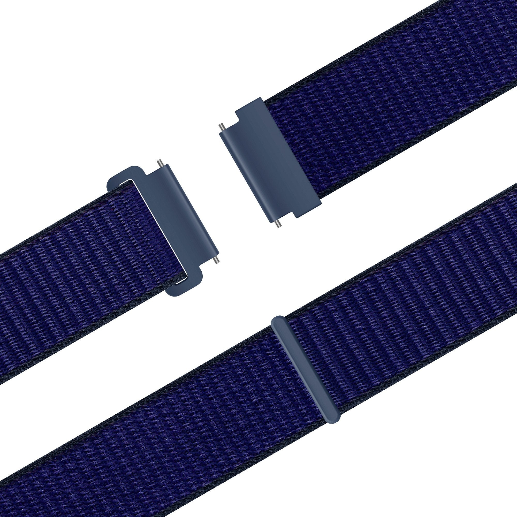 Bandz Samsung Galaxy Watch 42mm Nylonarmband 'Easy Fit' (Blau)