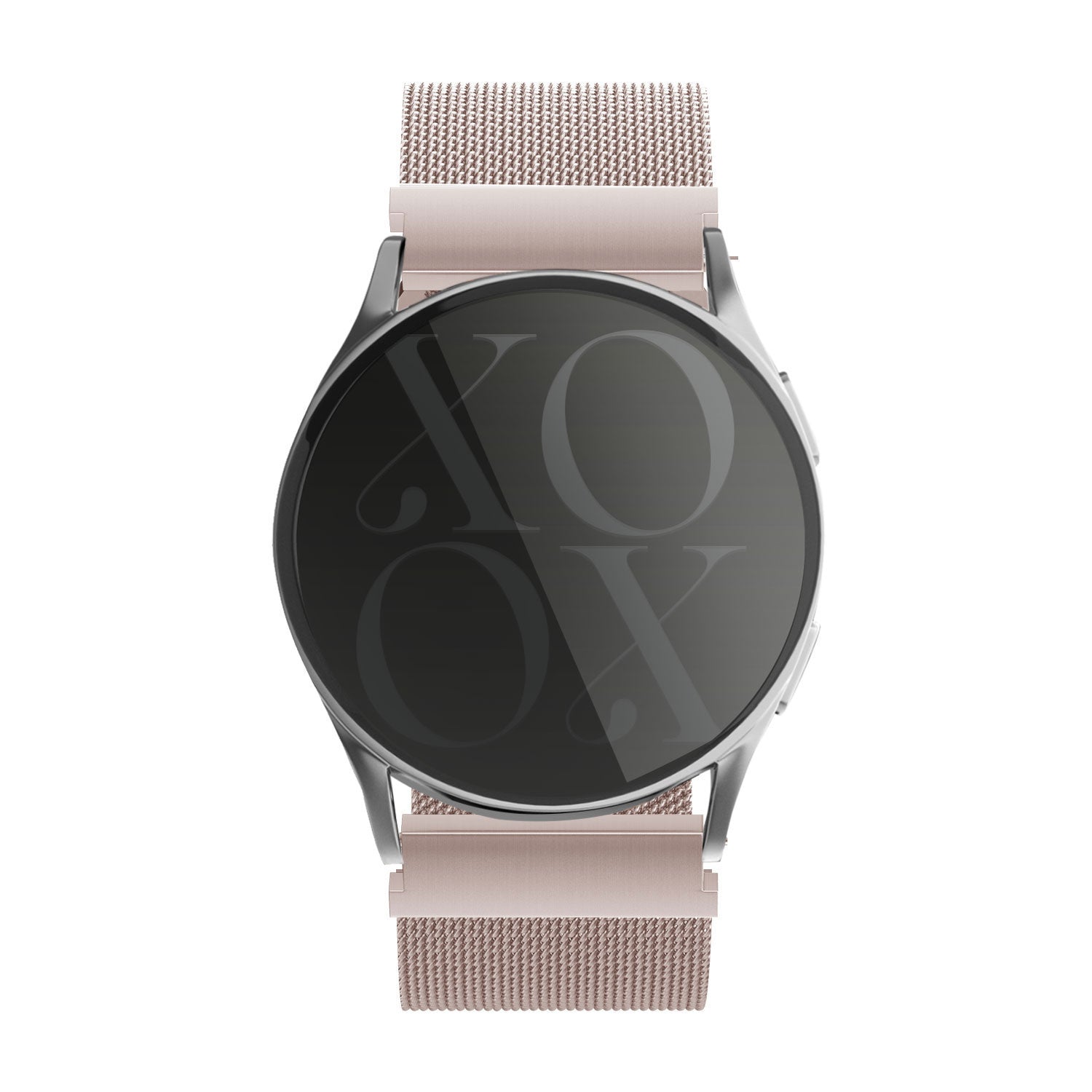 xoxo Wildhearts Samsung Galaxy Watch Active Milanese-Armband (Rosé)