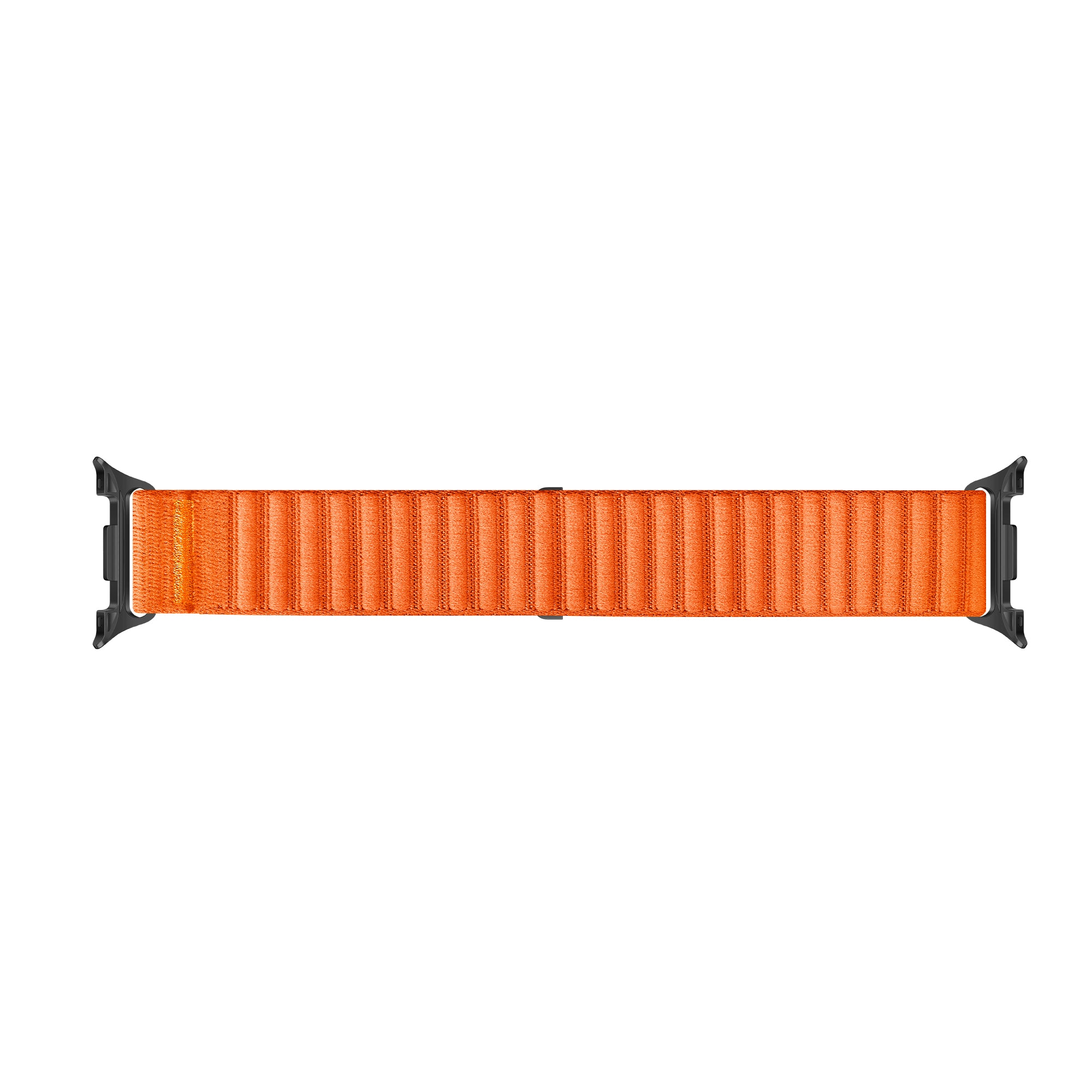 Samsung Galaxy Watch 8 - 40mm wave nylon bandje (oranje)