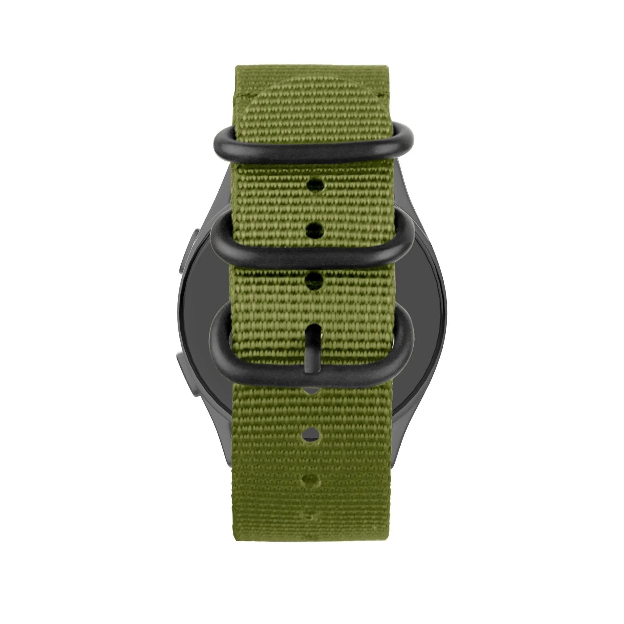 Bandz Suunto Run nylon band met gesp (groen)